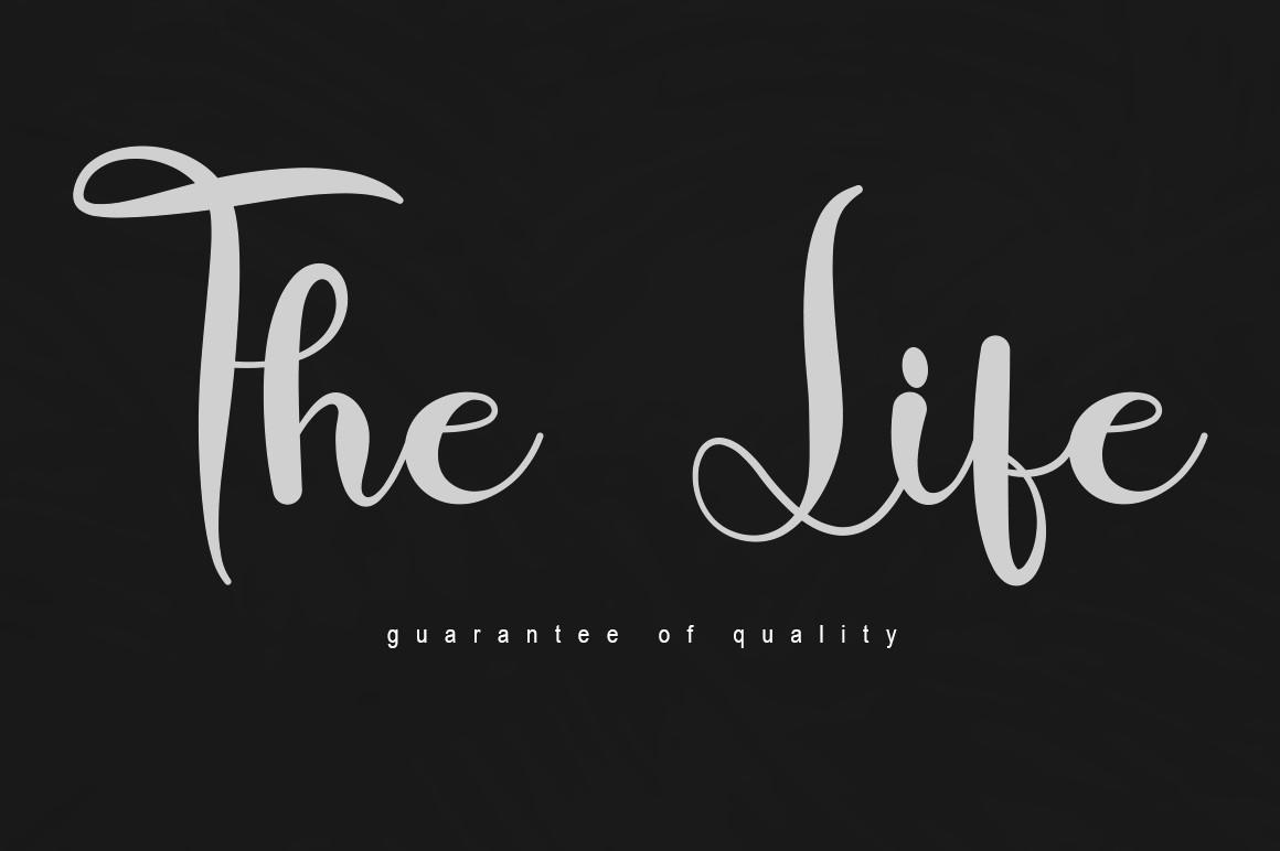 The Life Font
