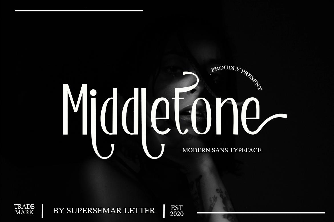Middletone Font