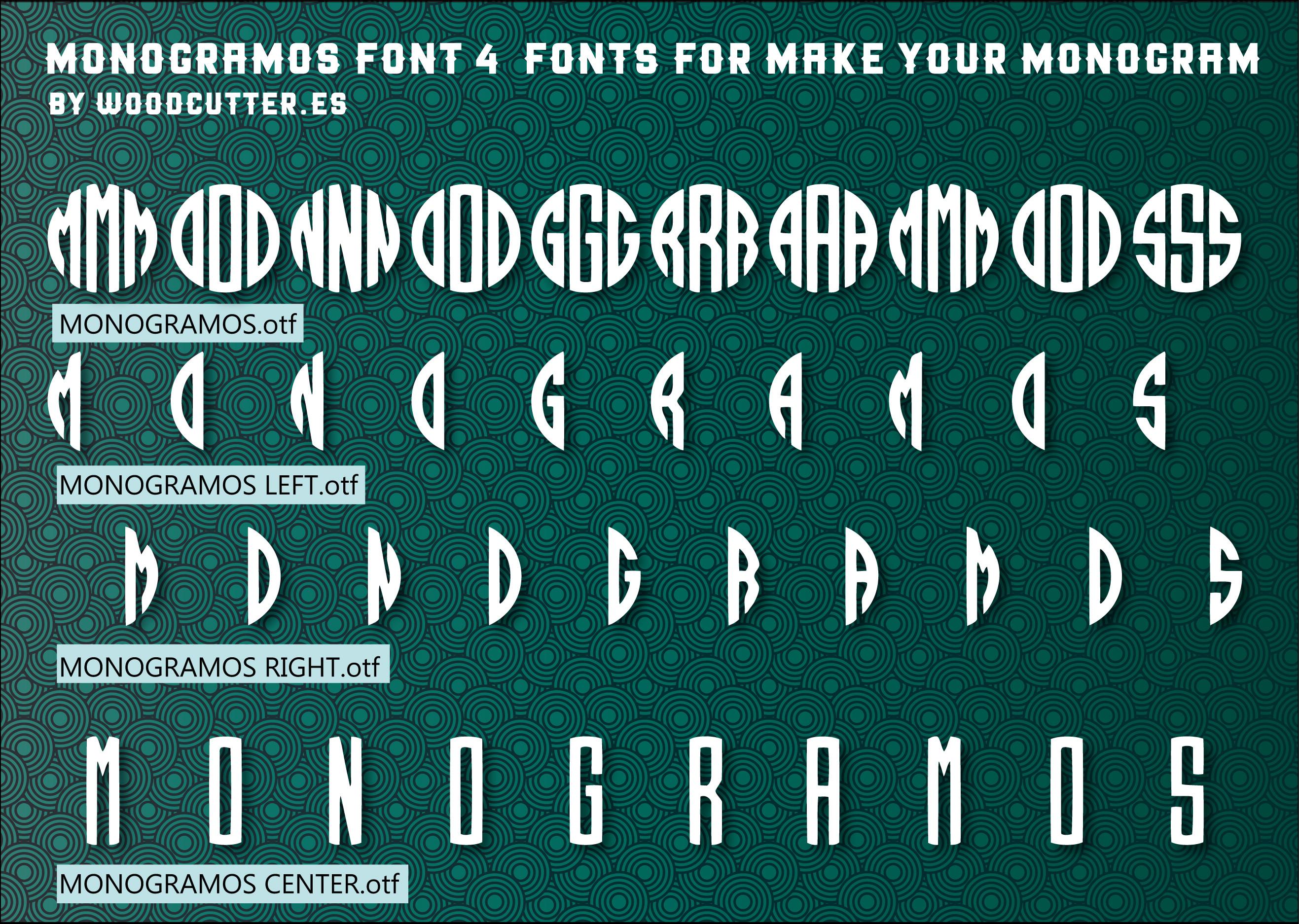Monogramos Complete Font