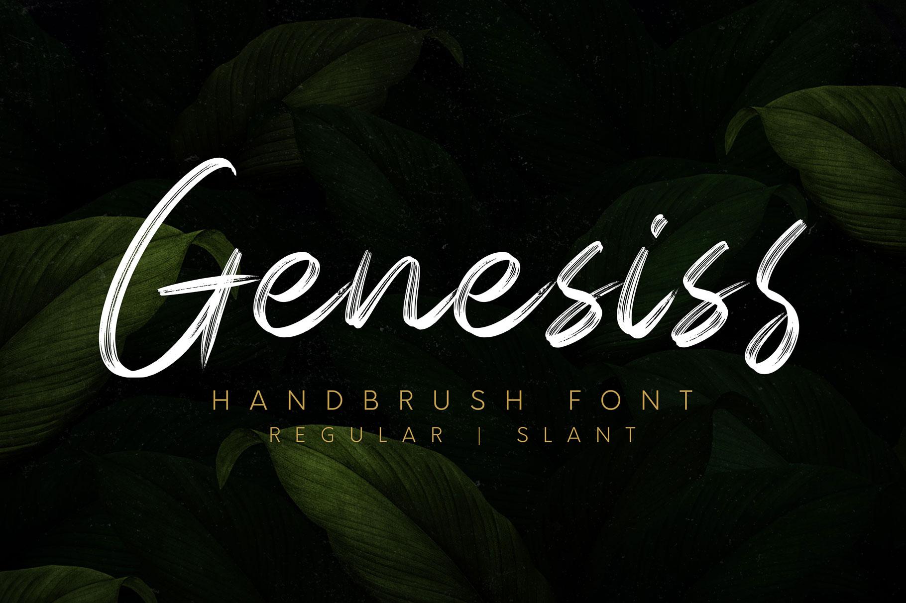 Genesiss Font