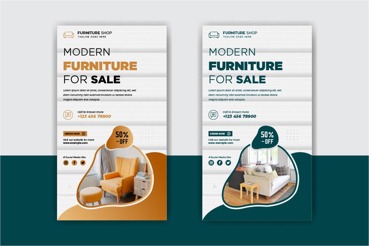 Modern Furniture Instagram Story Design