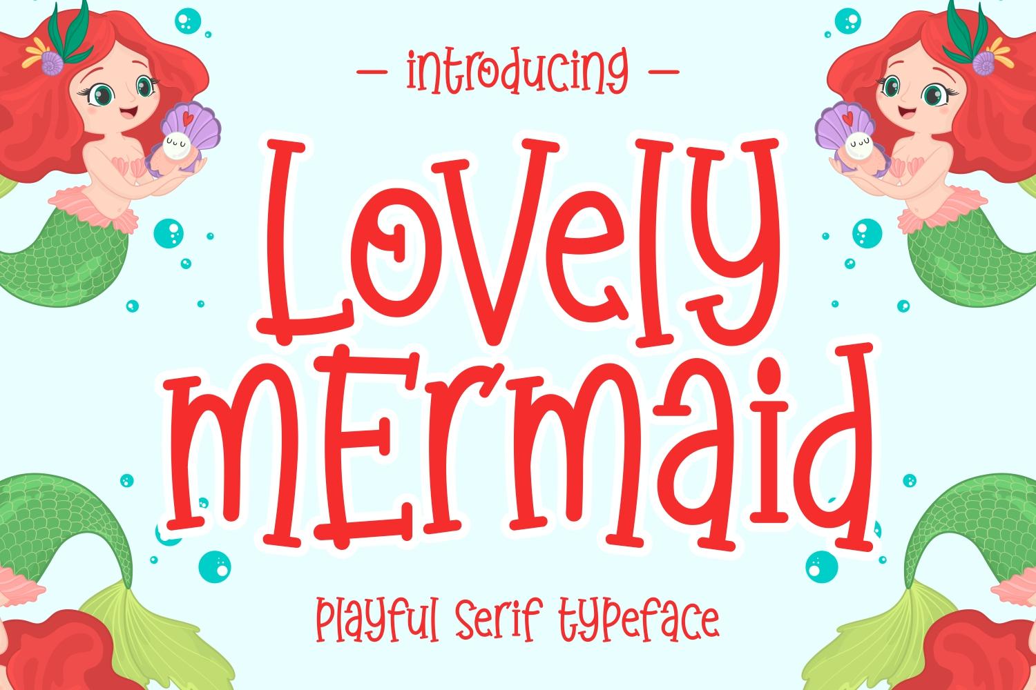 Lovely Mermaid Font