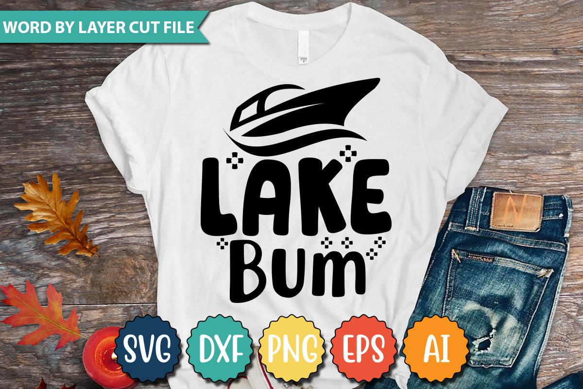 Lake Bum Svg