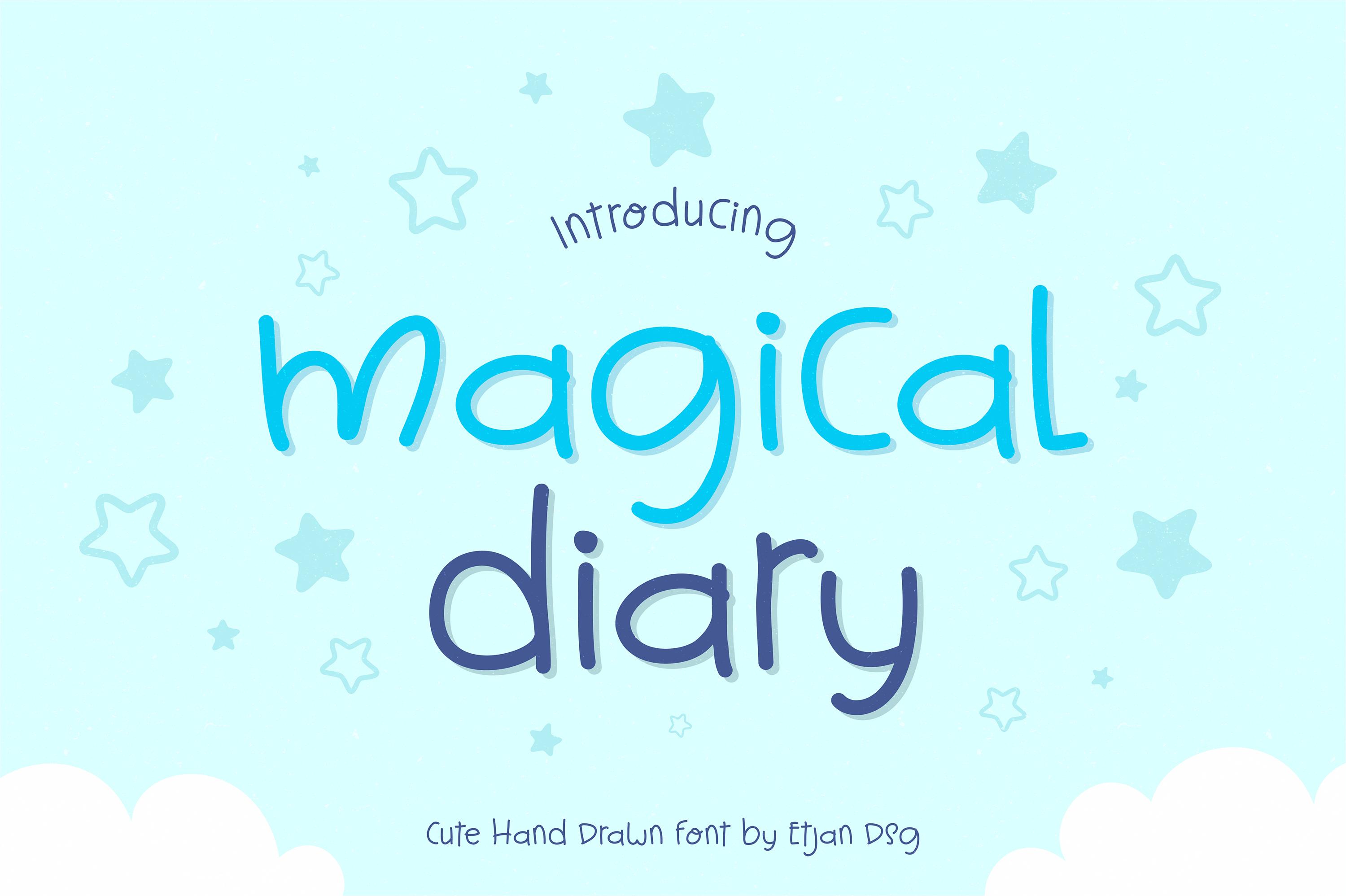Magical Diary Font