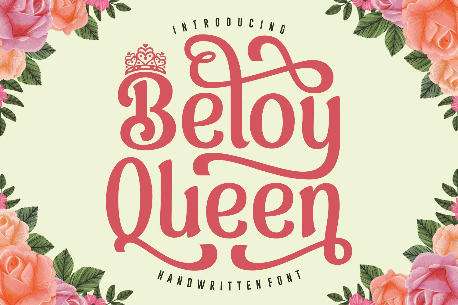 Beloy Queen Font