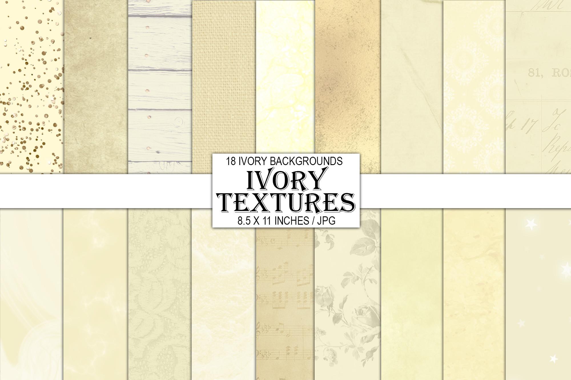 Ivory Background Textures