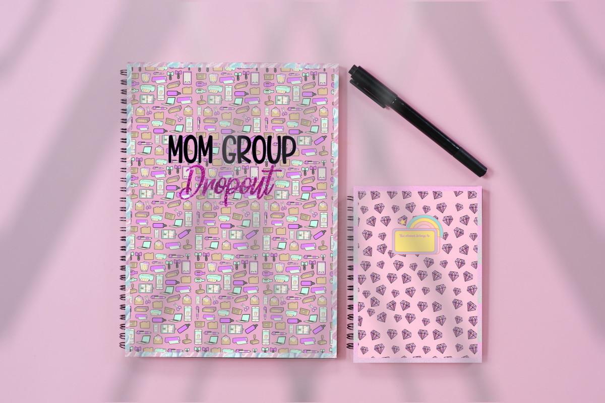 BHP Mom Group Drop out Planner Cover