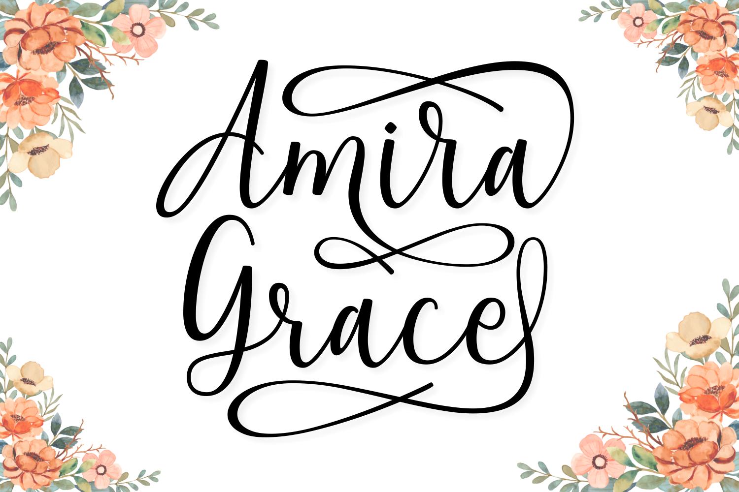 Amira Grace Font