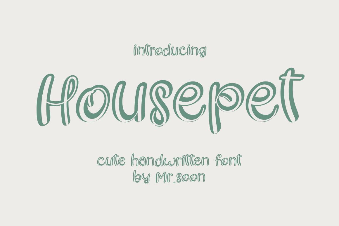 Housepet Font
