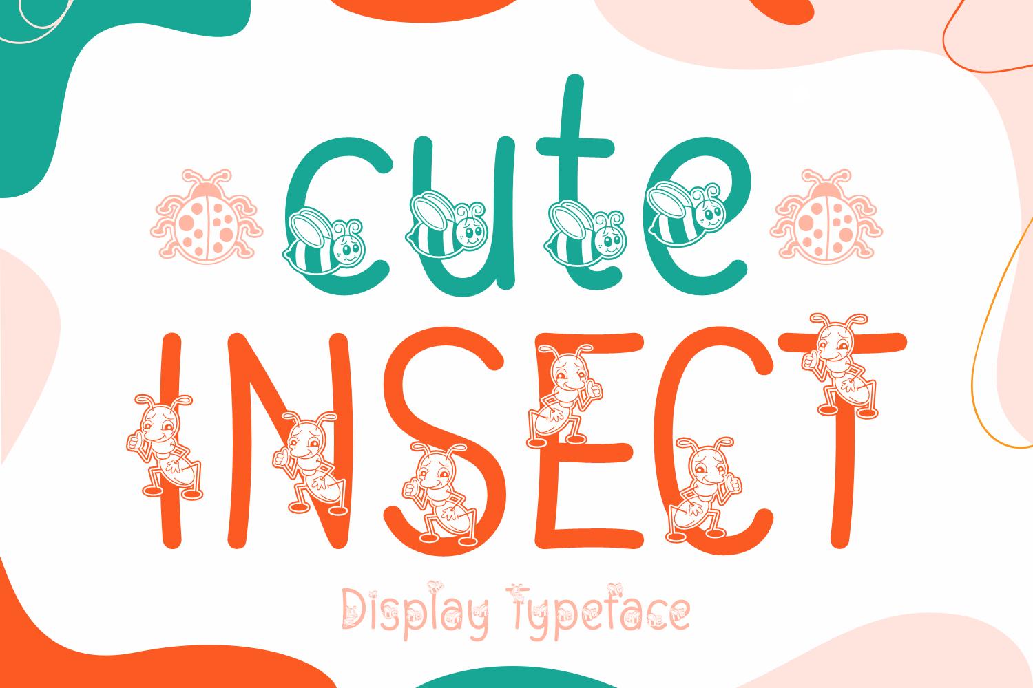 Cute Insect Font