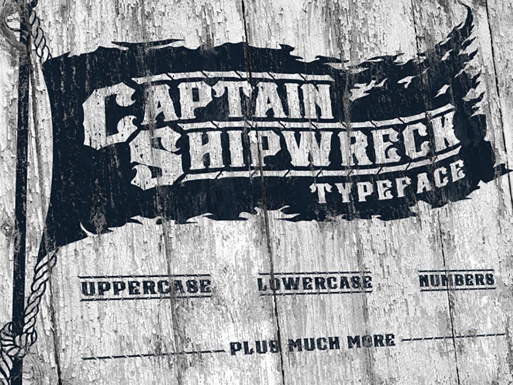 Captain Shipwreck Font