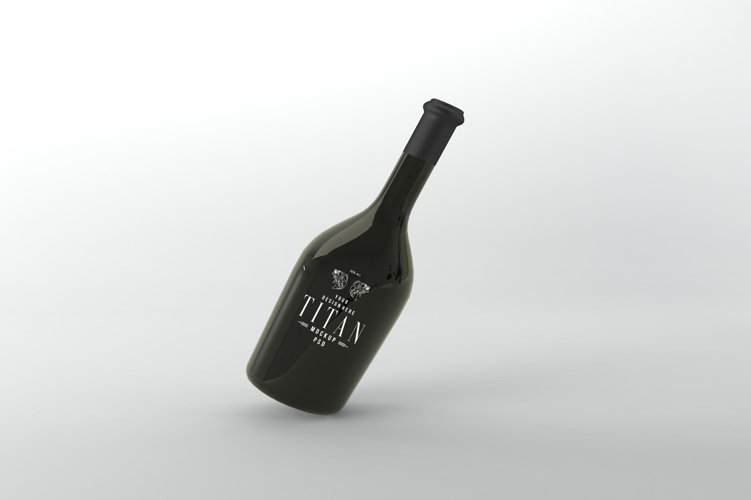 Titan Bottle Mockup
