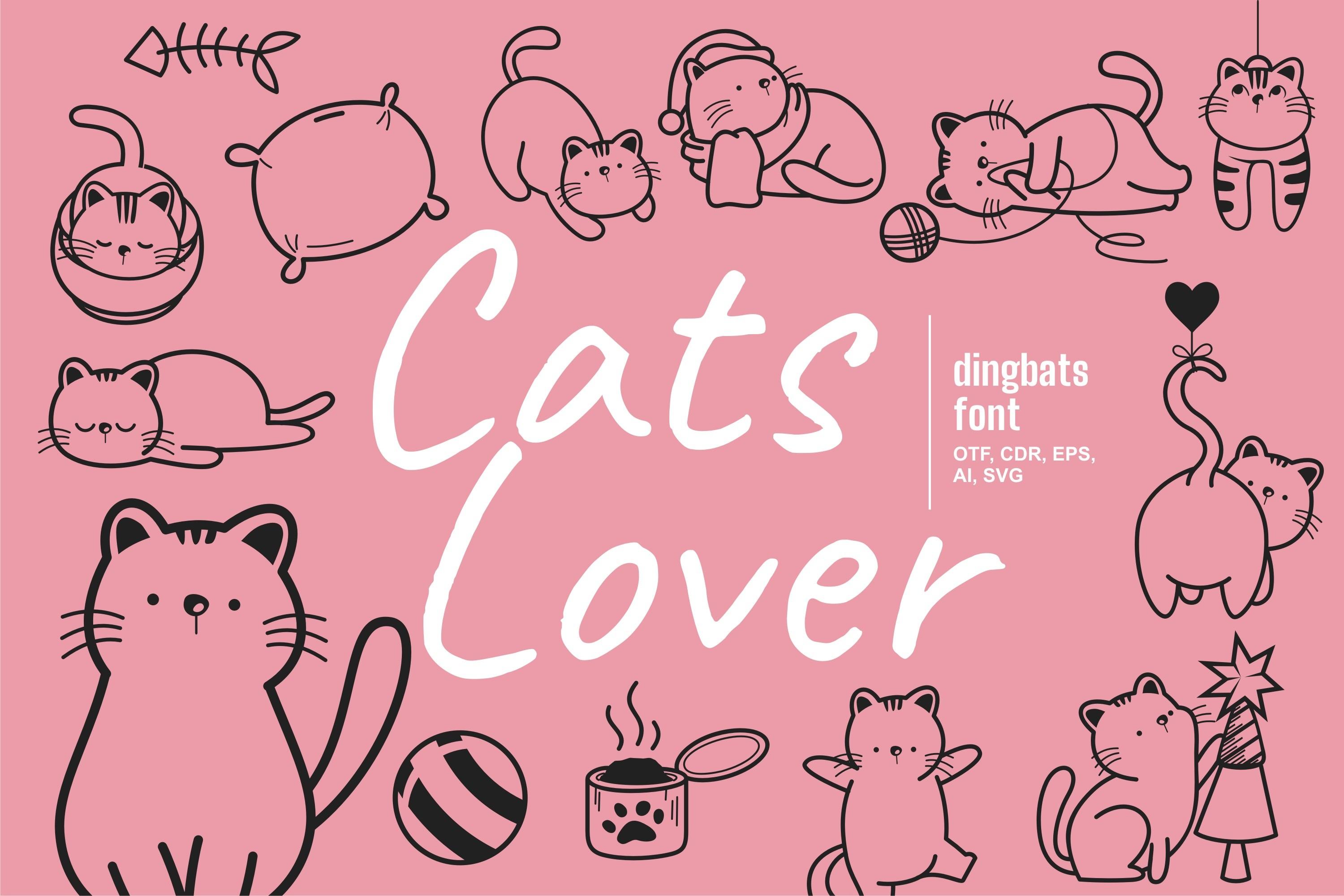 Cats Lover Font
