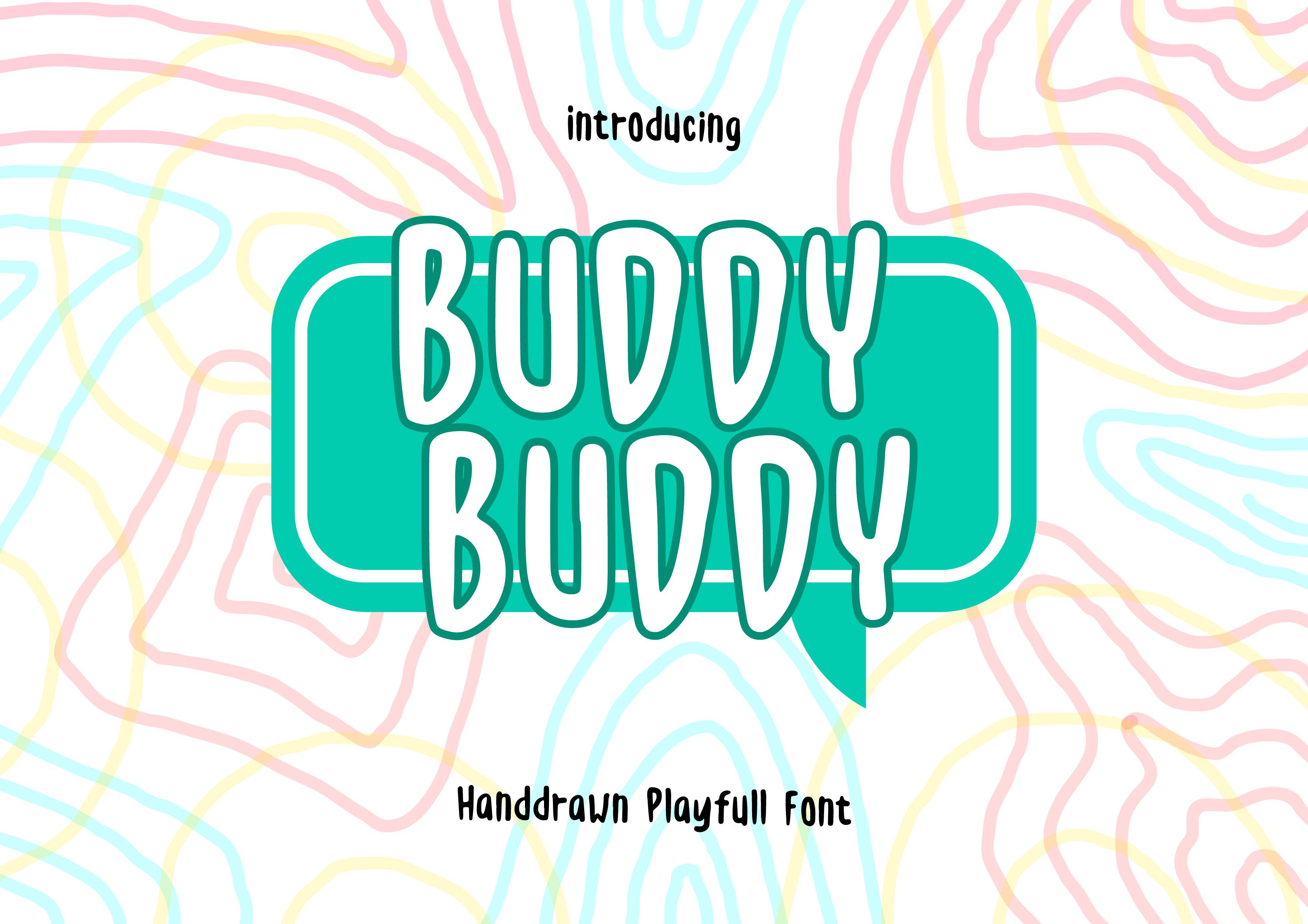 Buddy - Buddy Font