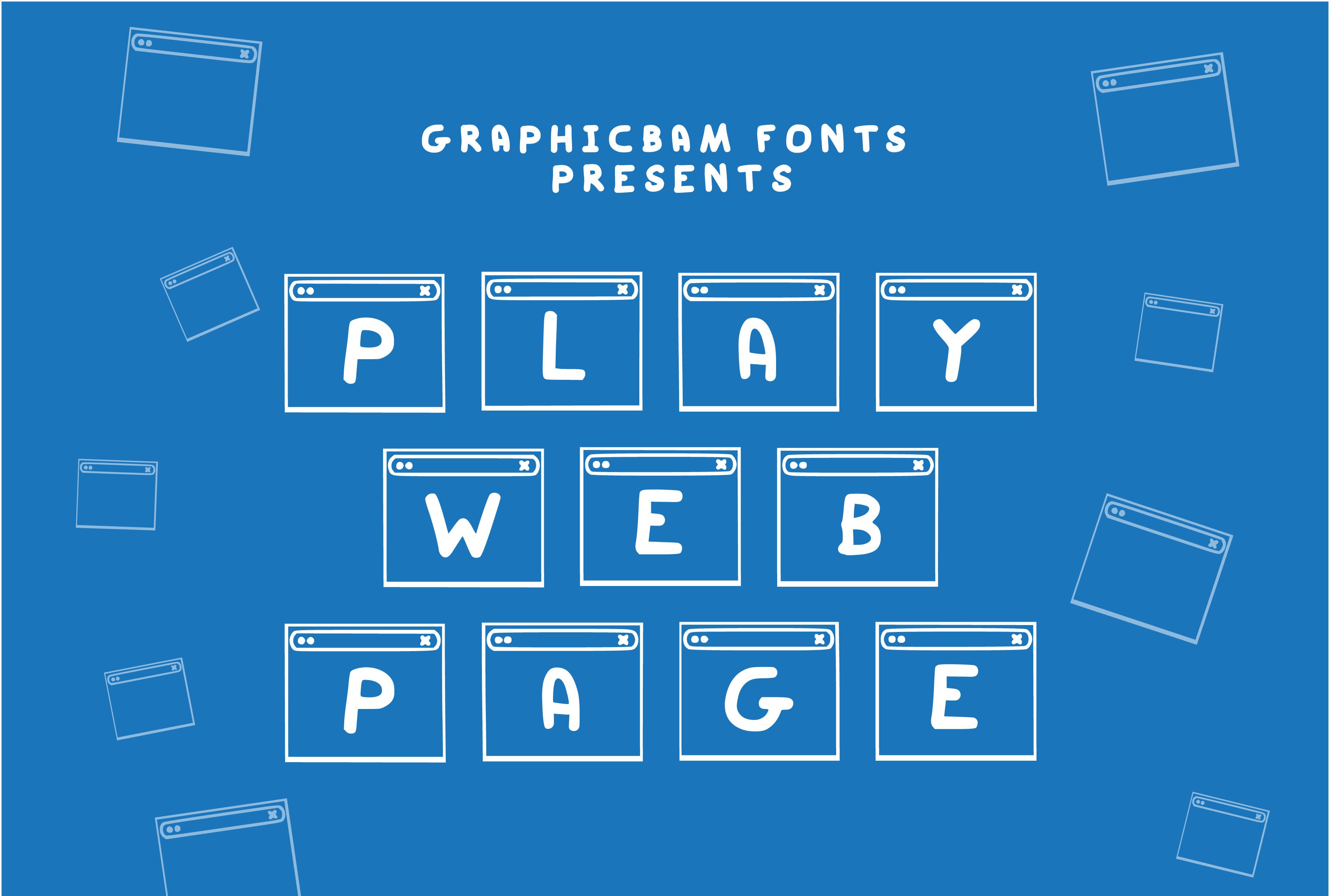 Play Web Page Font