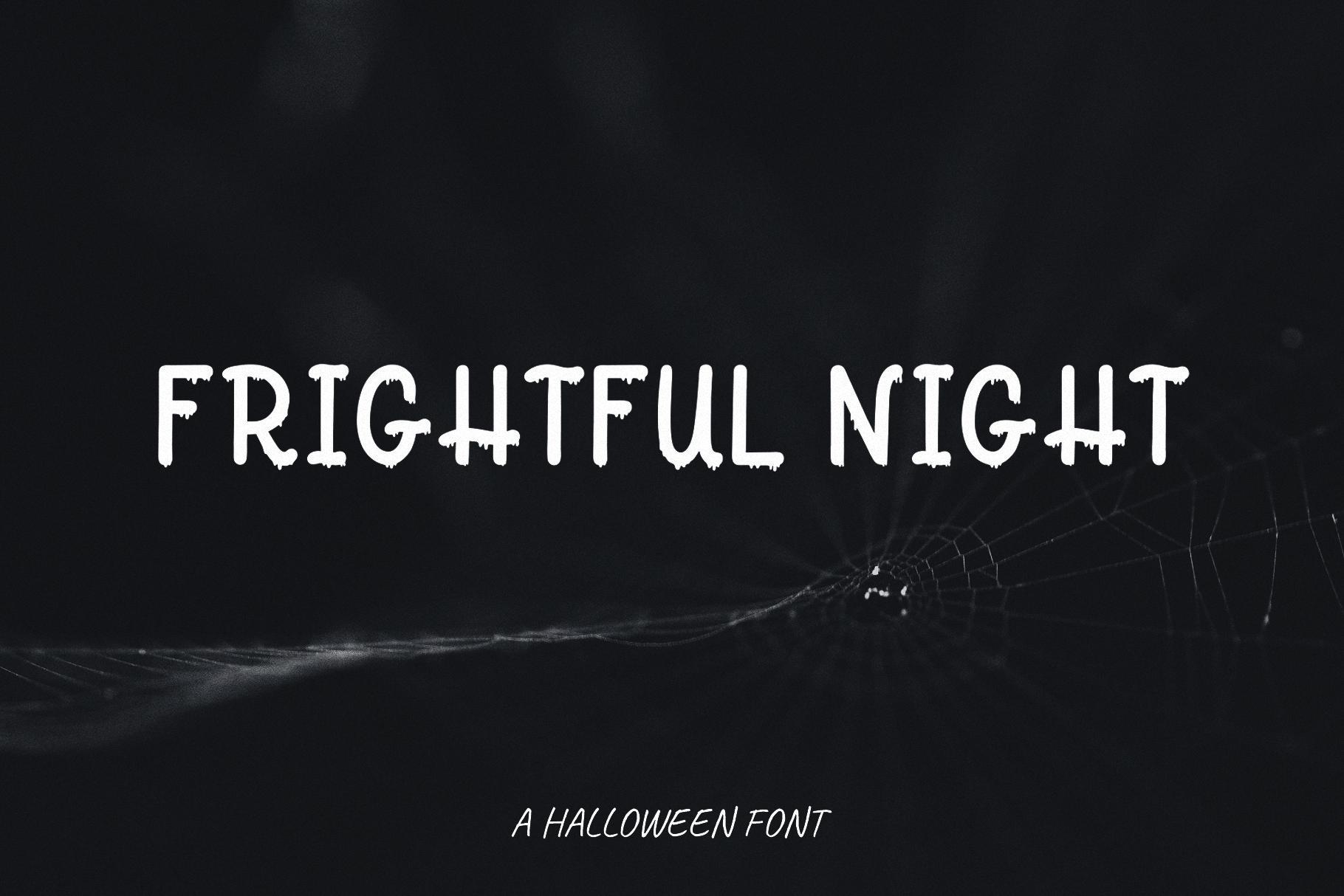 Frightful Night Font