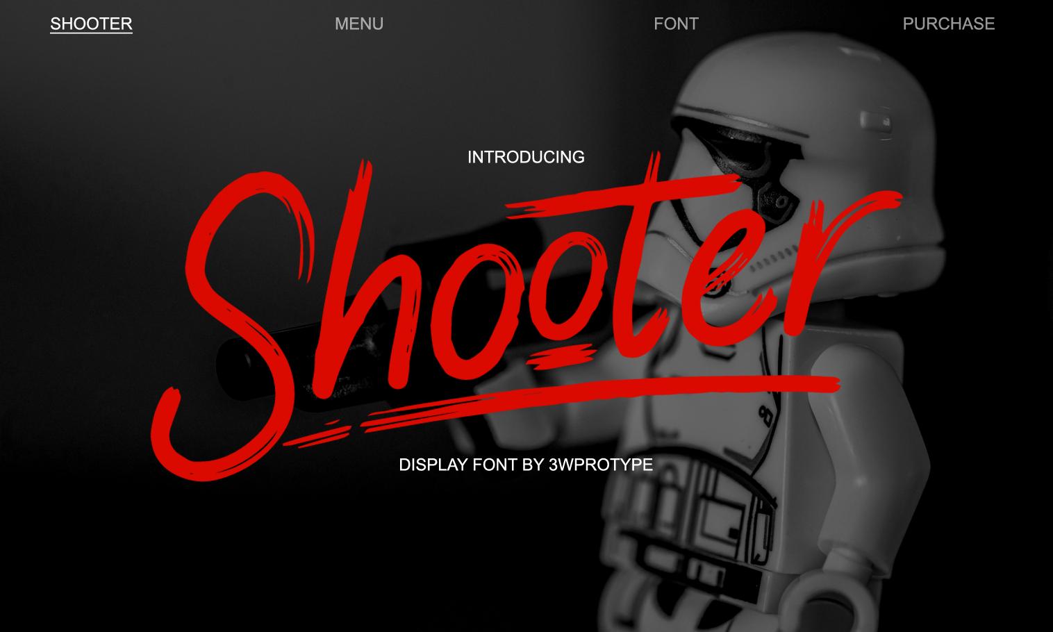 Shooter Font