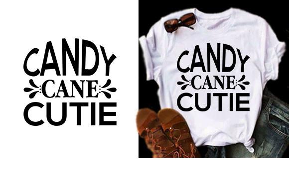 Candy Cane Cutie Svg Design