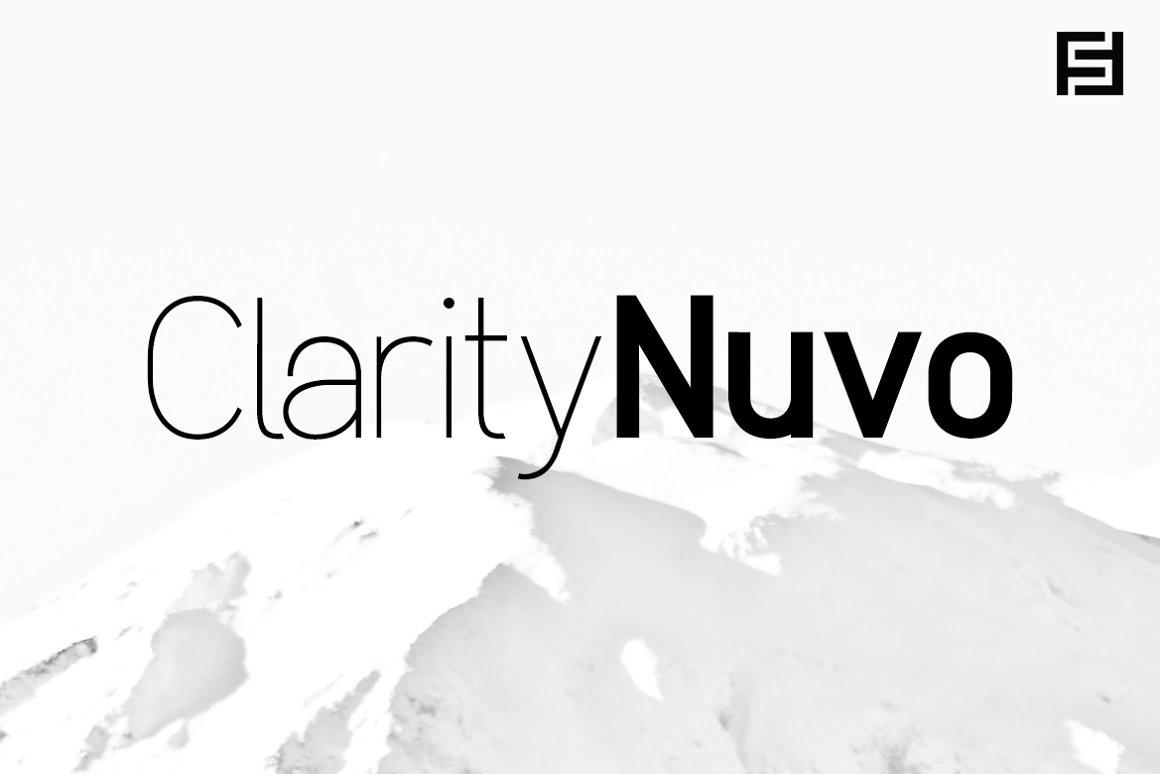 Clarity Nuvo Font