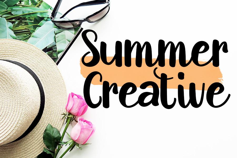 Summer Creative Font