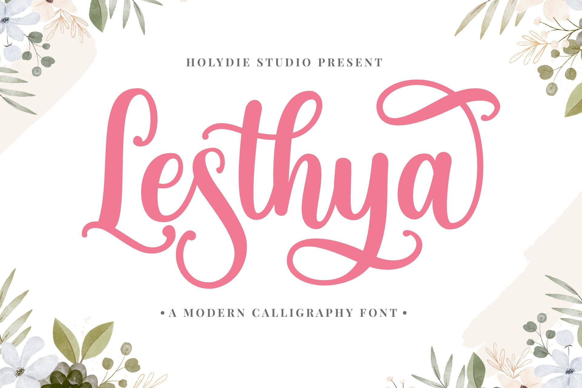 Lesthya Font