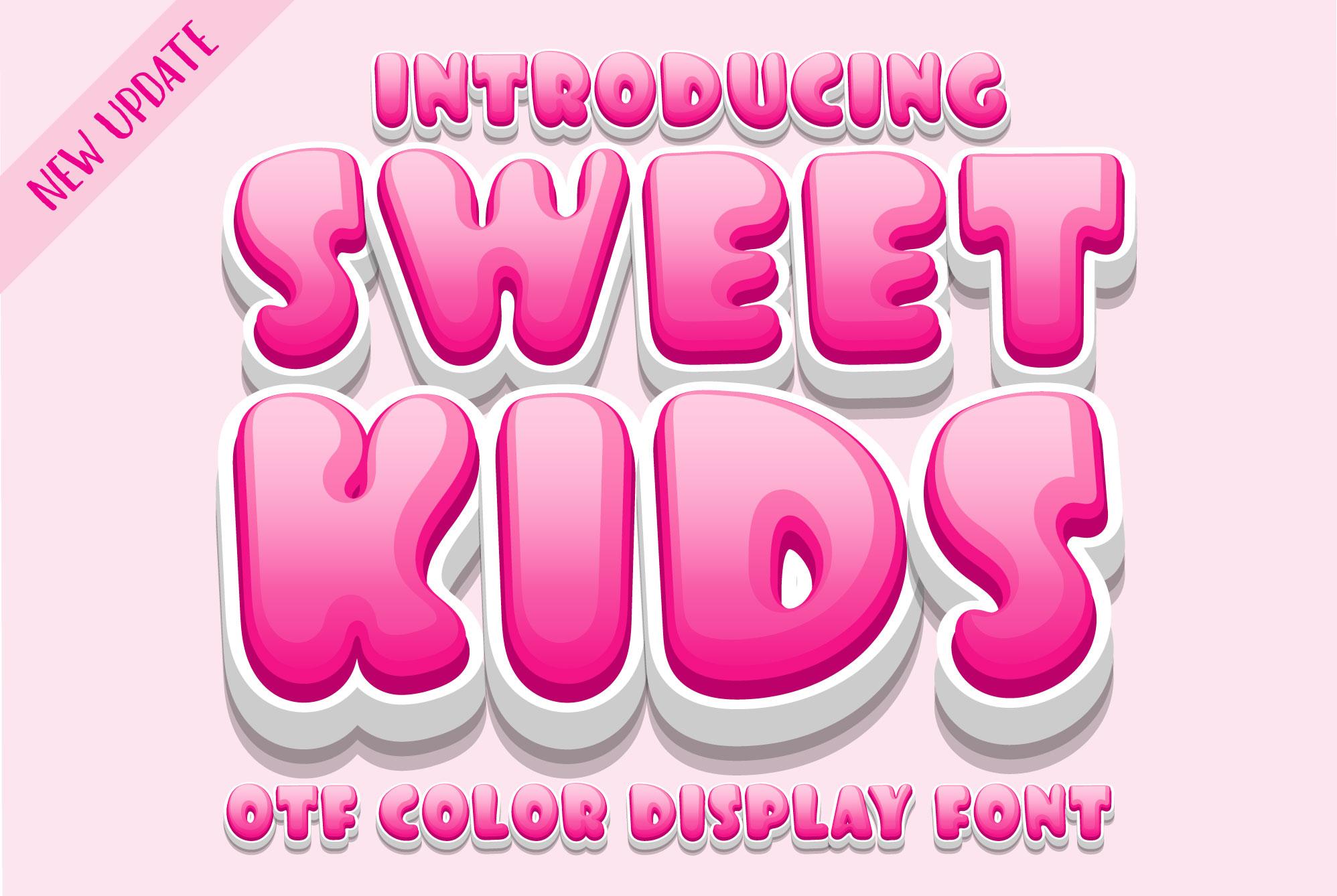 Sweet Kids Font
