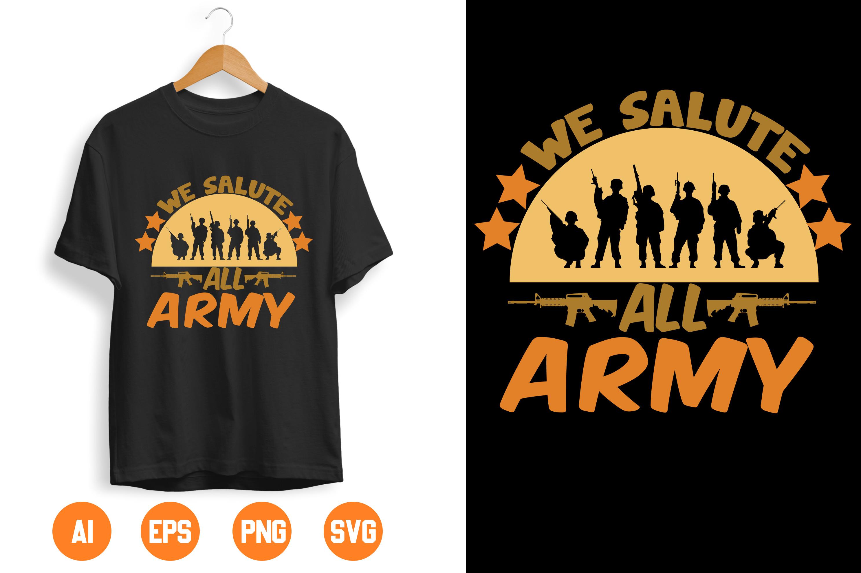 USA Army T-shirt Design 22