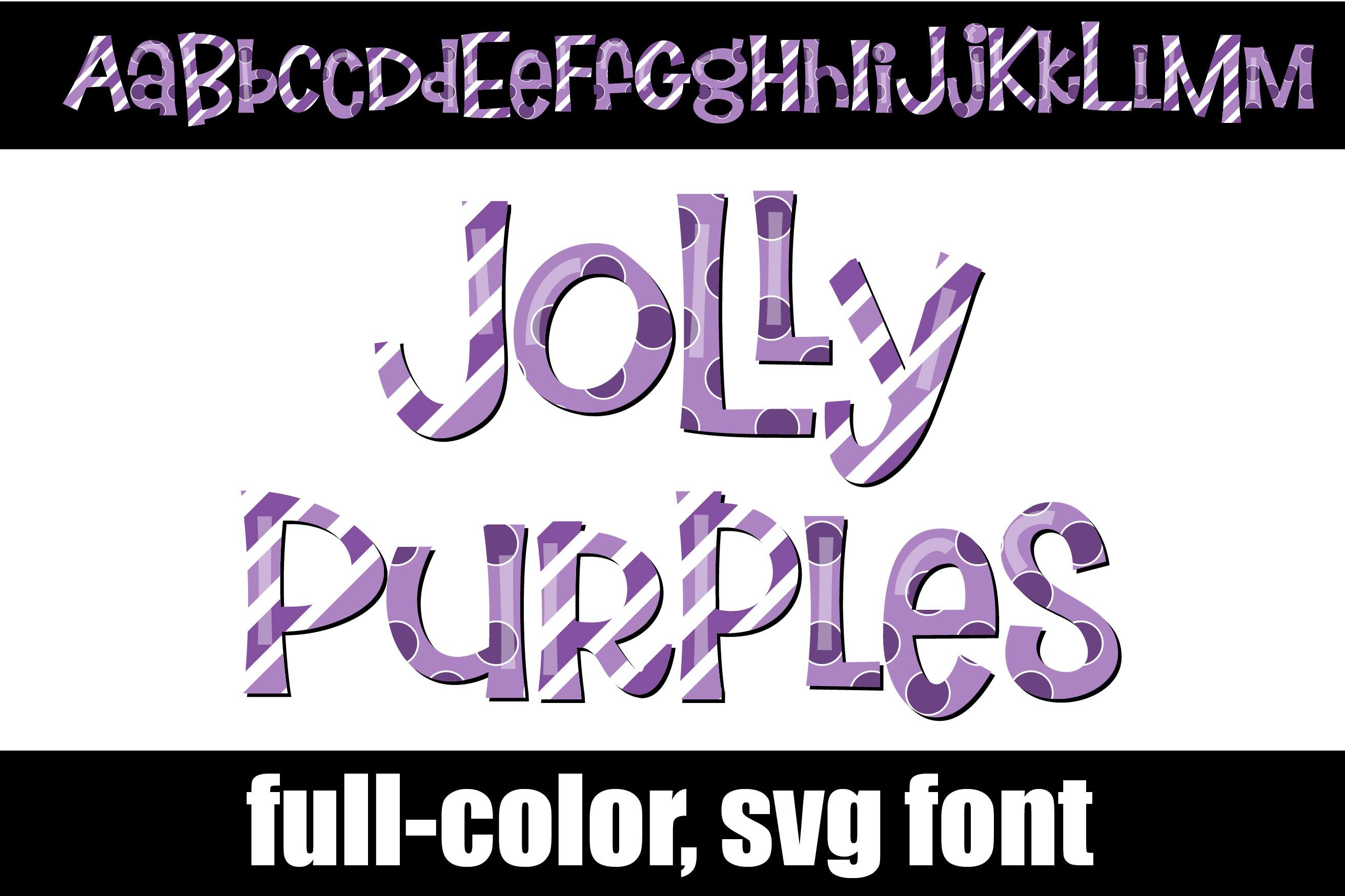 Jolly Purples Font
