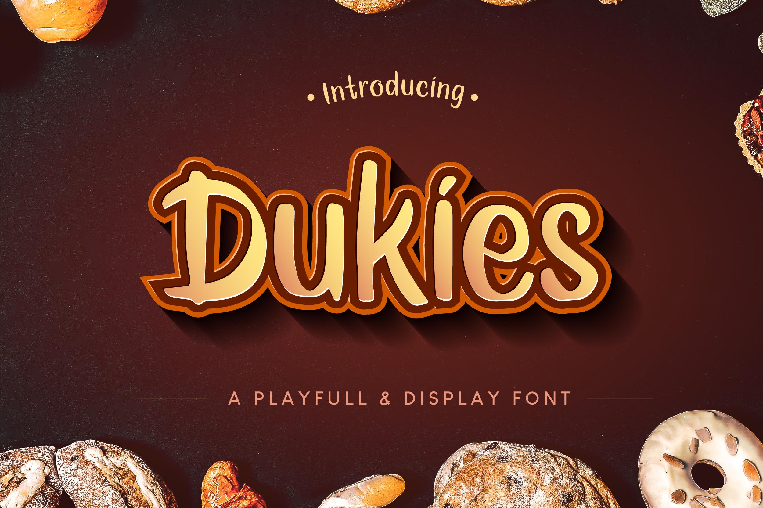 Dukies Font