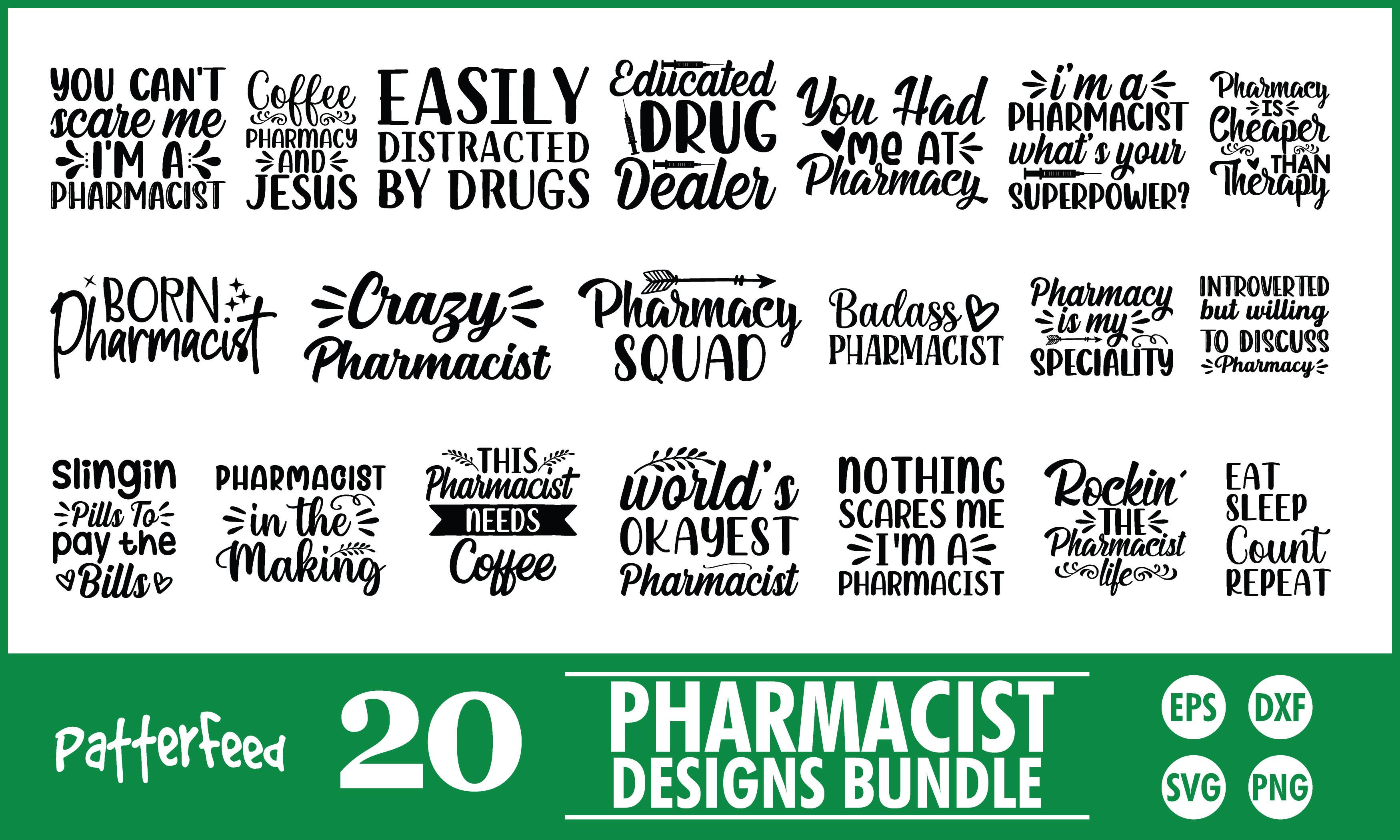 Pharmacist SVG, Pharmacist Bundle SVG