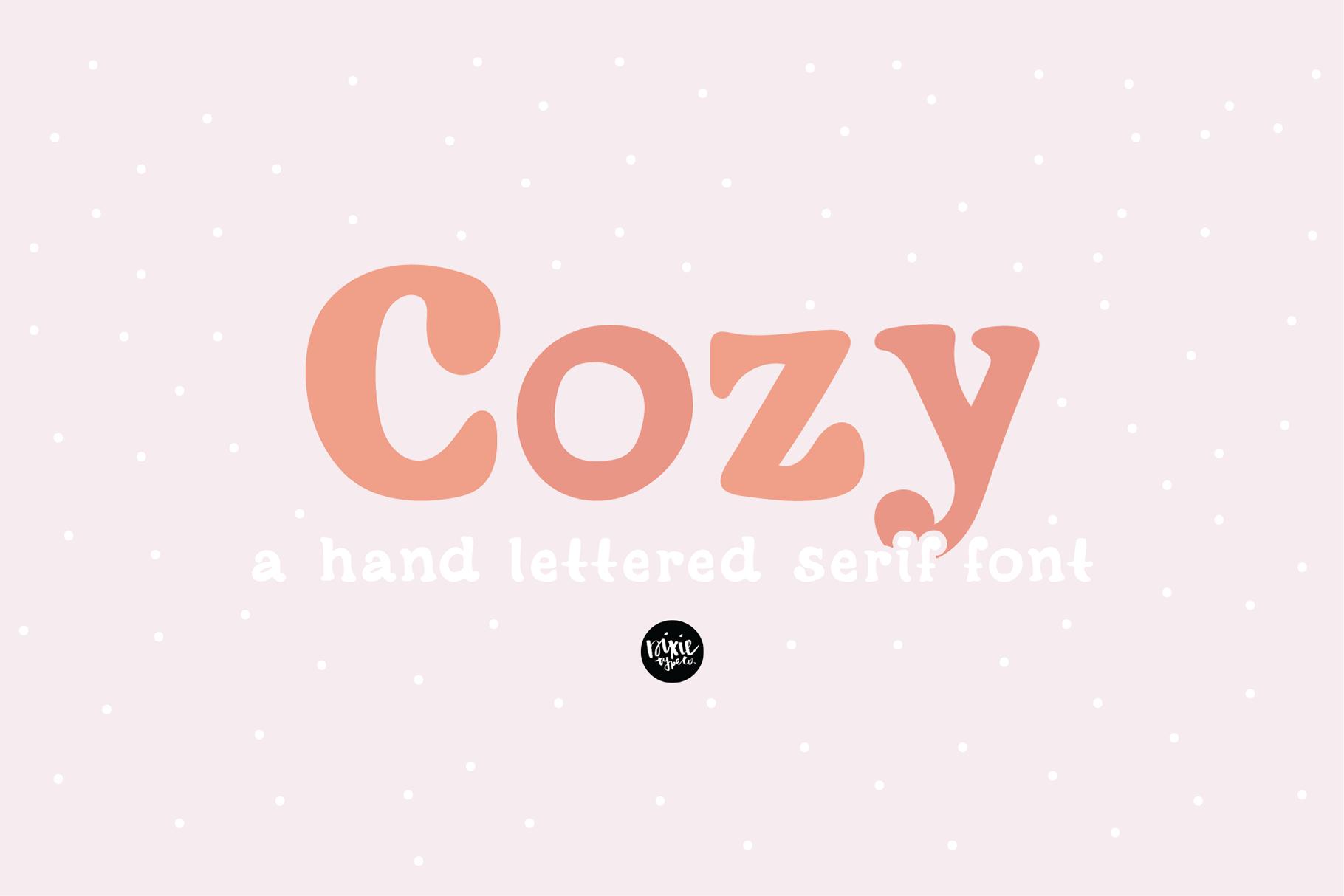 Cozy Font