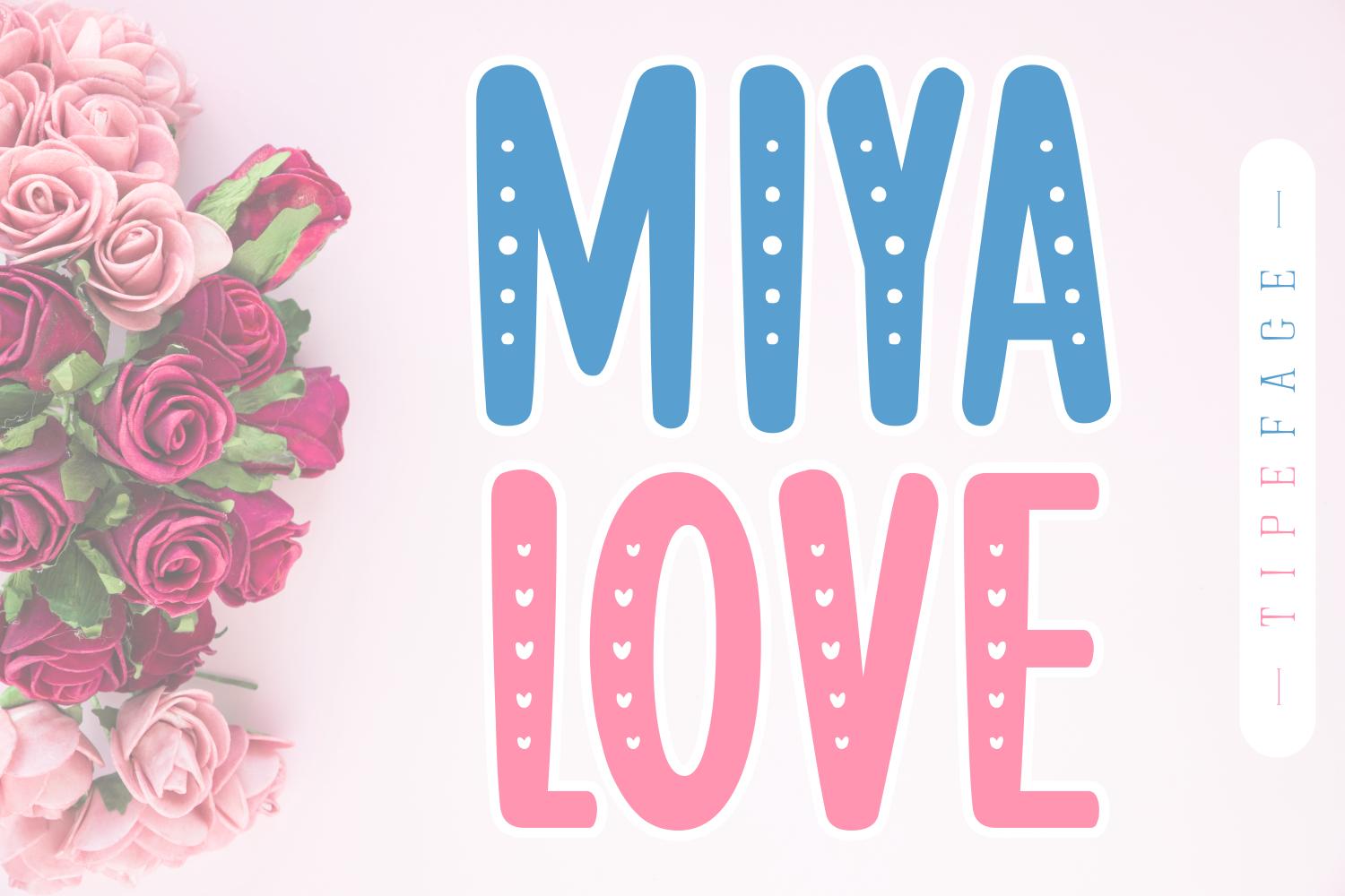 Miya Love Font