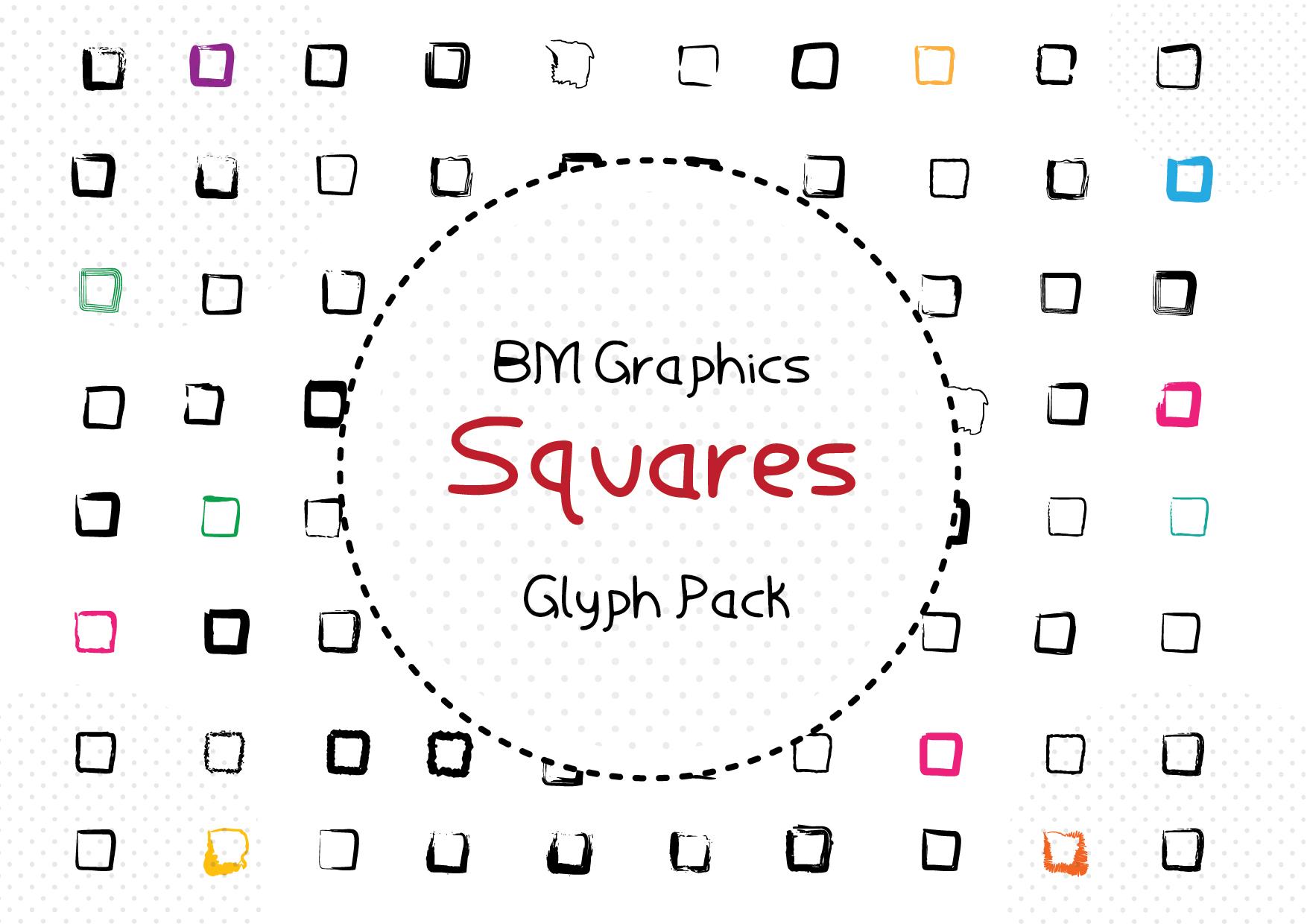 BM Graphics - Squares Font