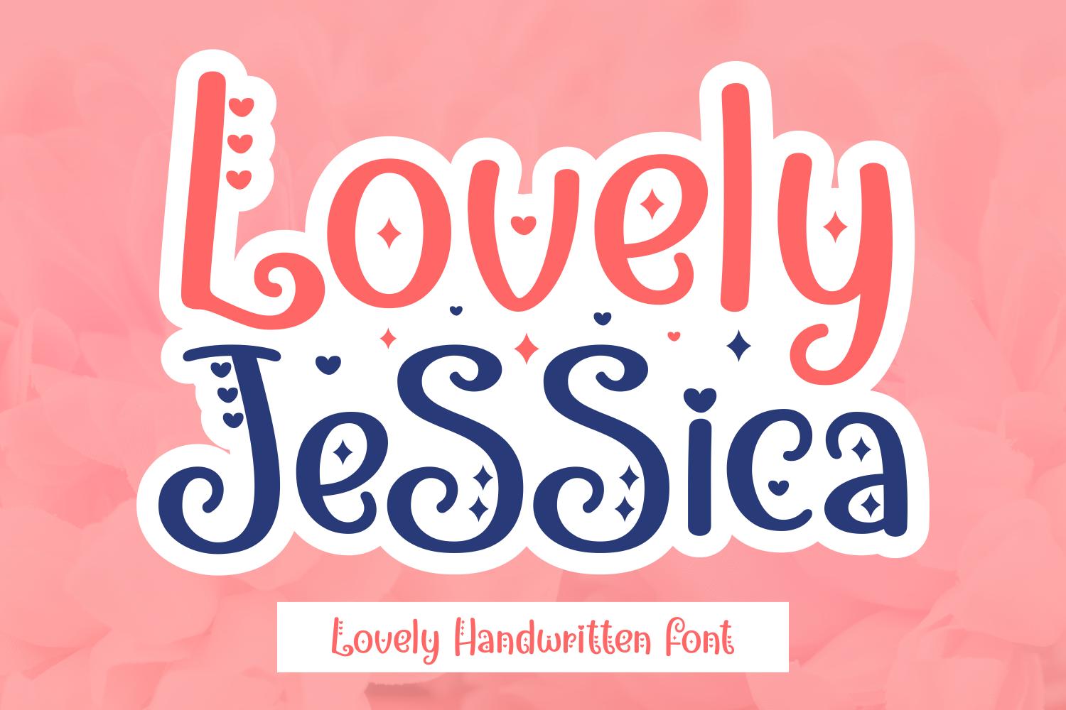 Lovely Jessica Font