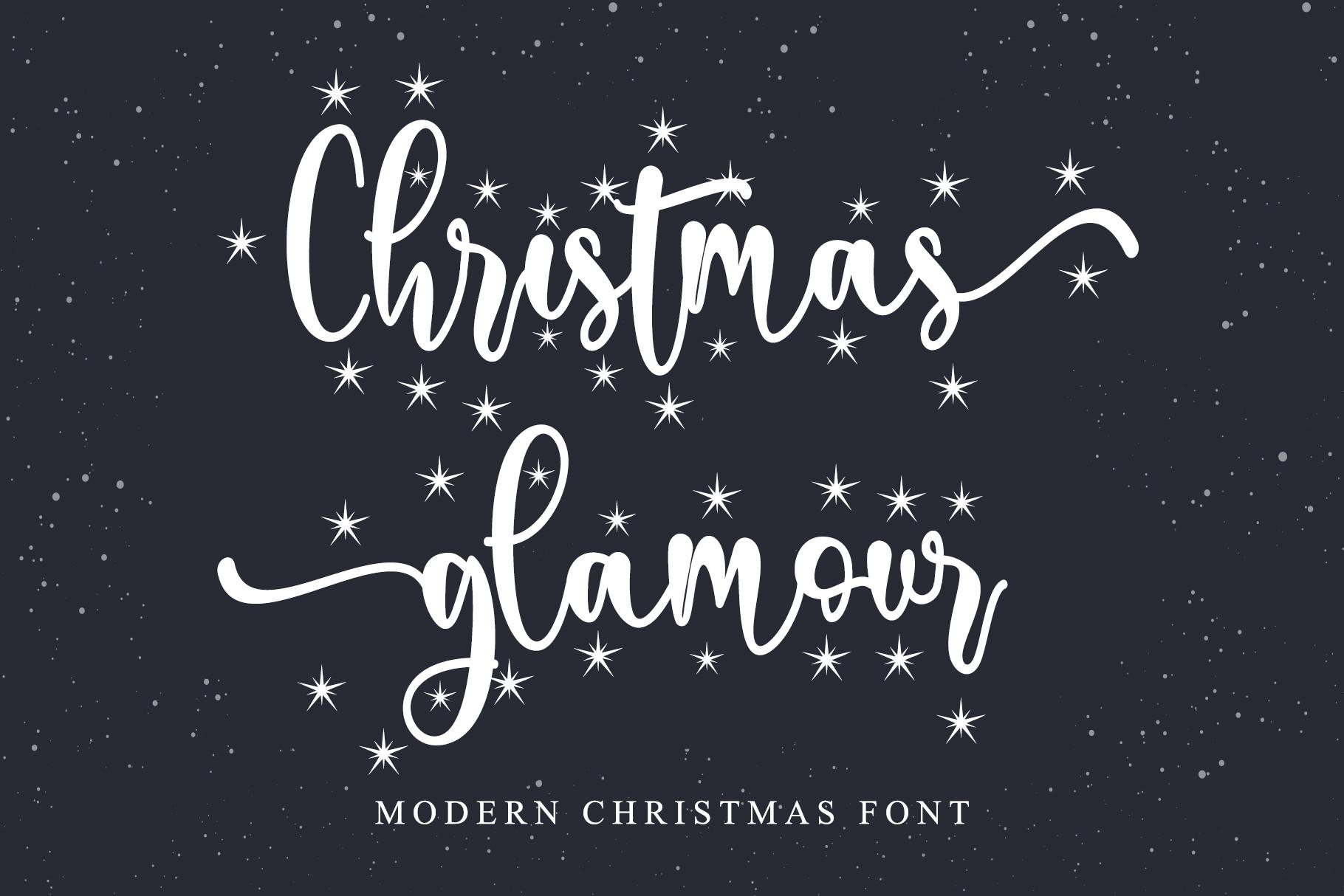 Christmas Glamour Font