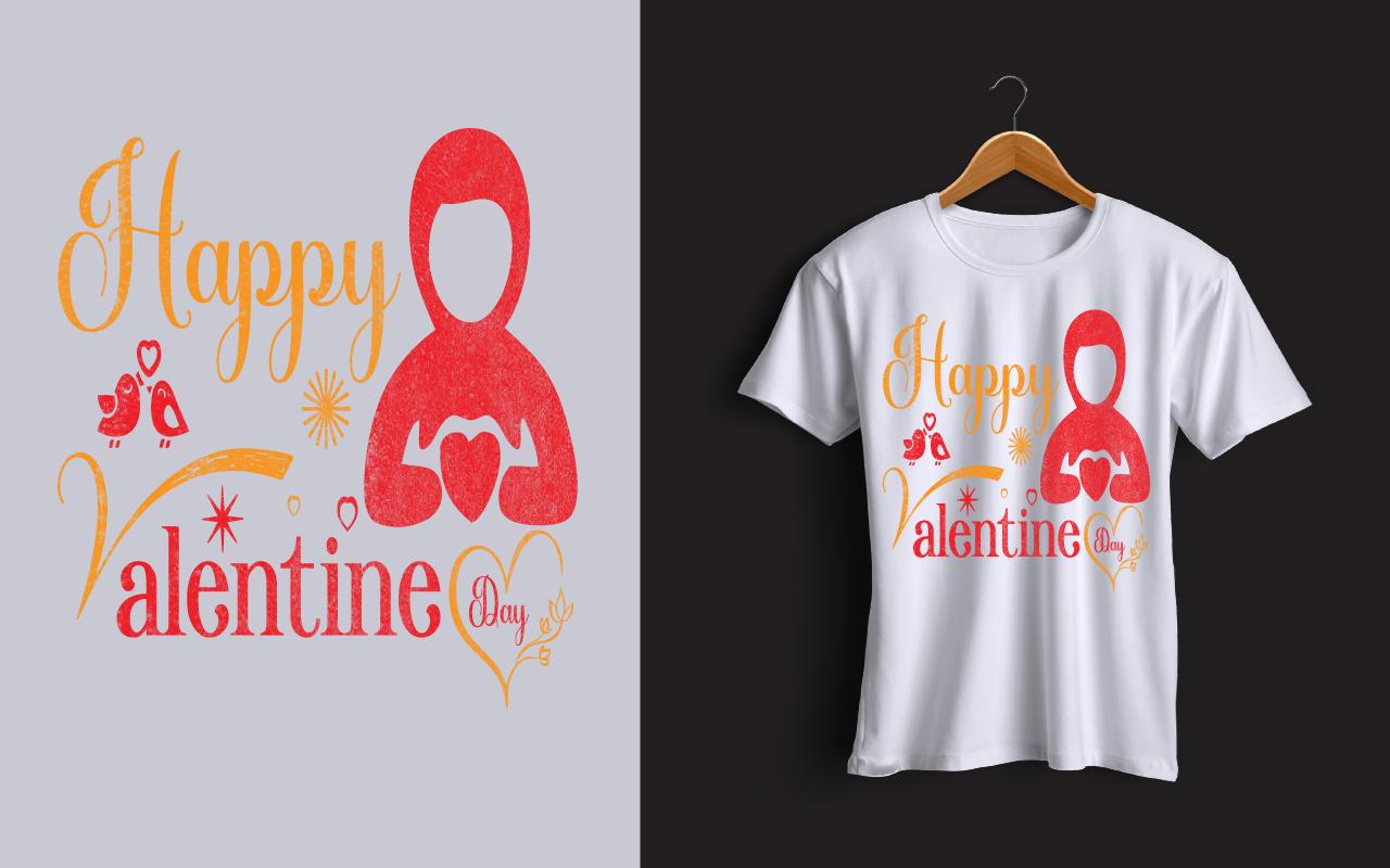 Valentine Day T-shirt Design