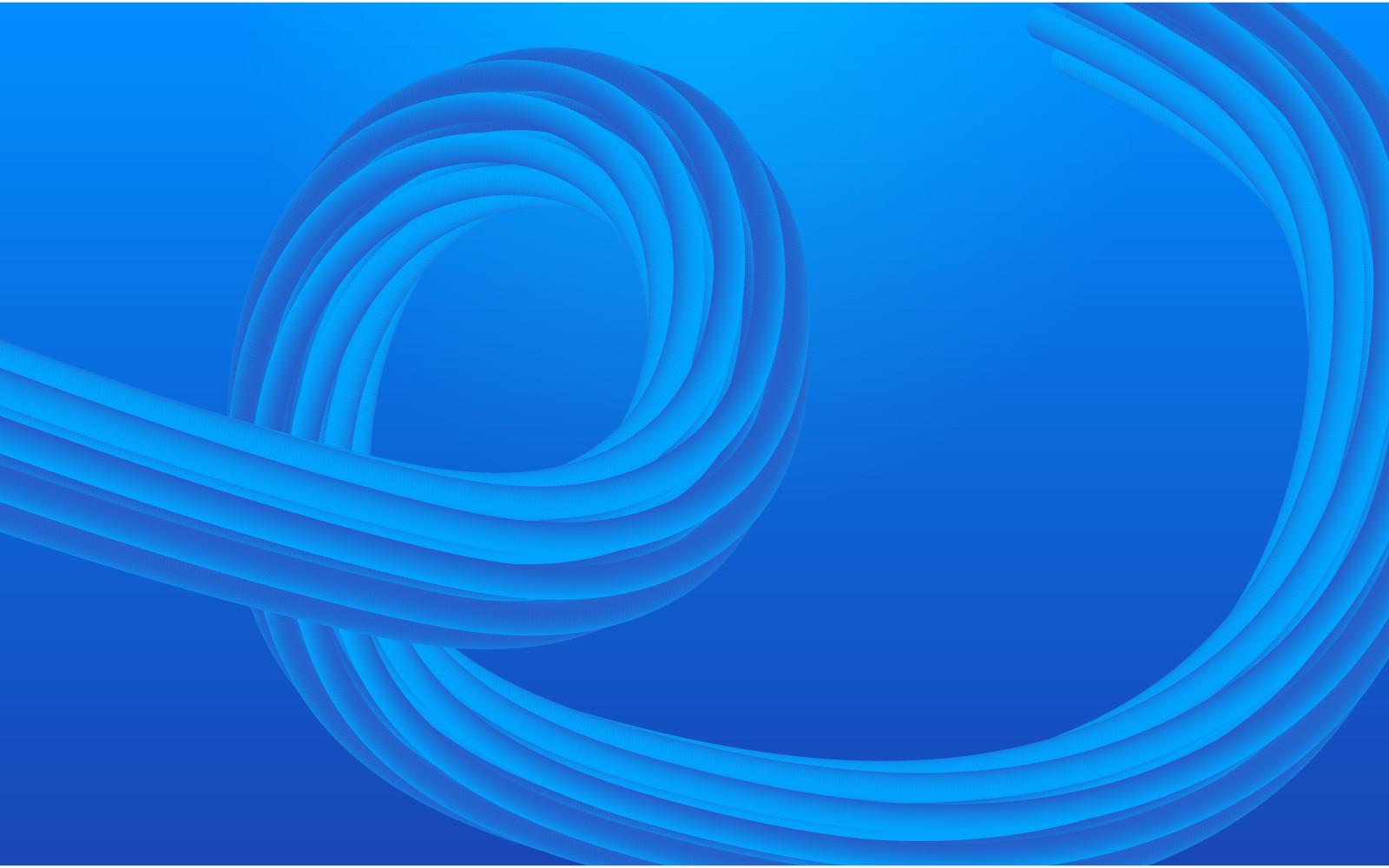 Blue Gradient Background Template Design