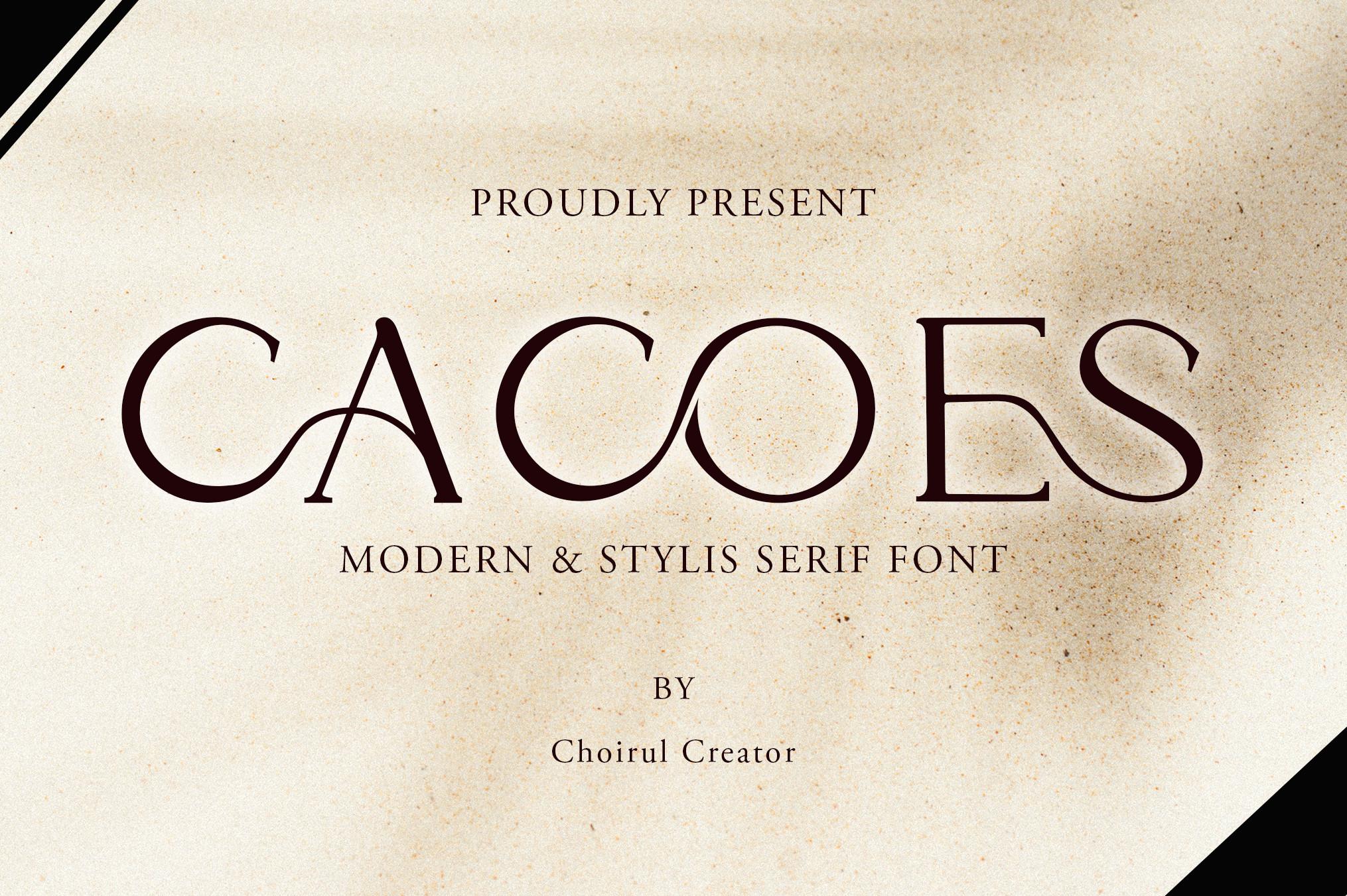 Cacoes Font