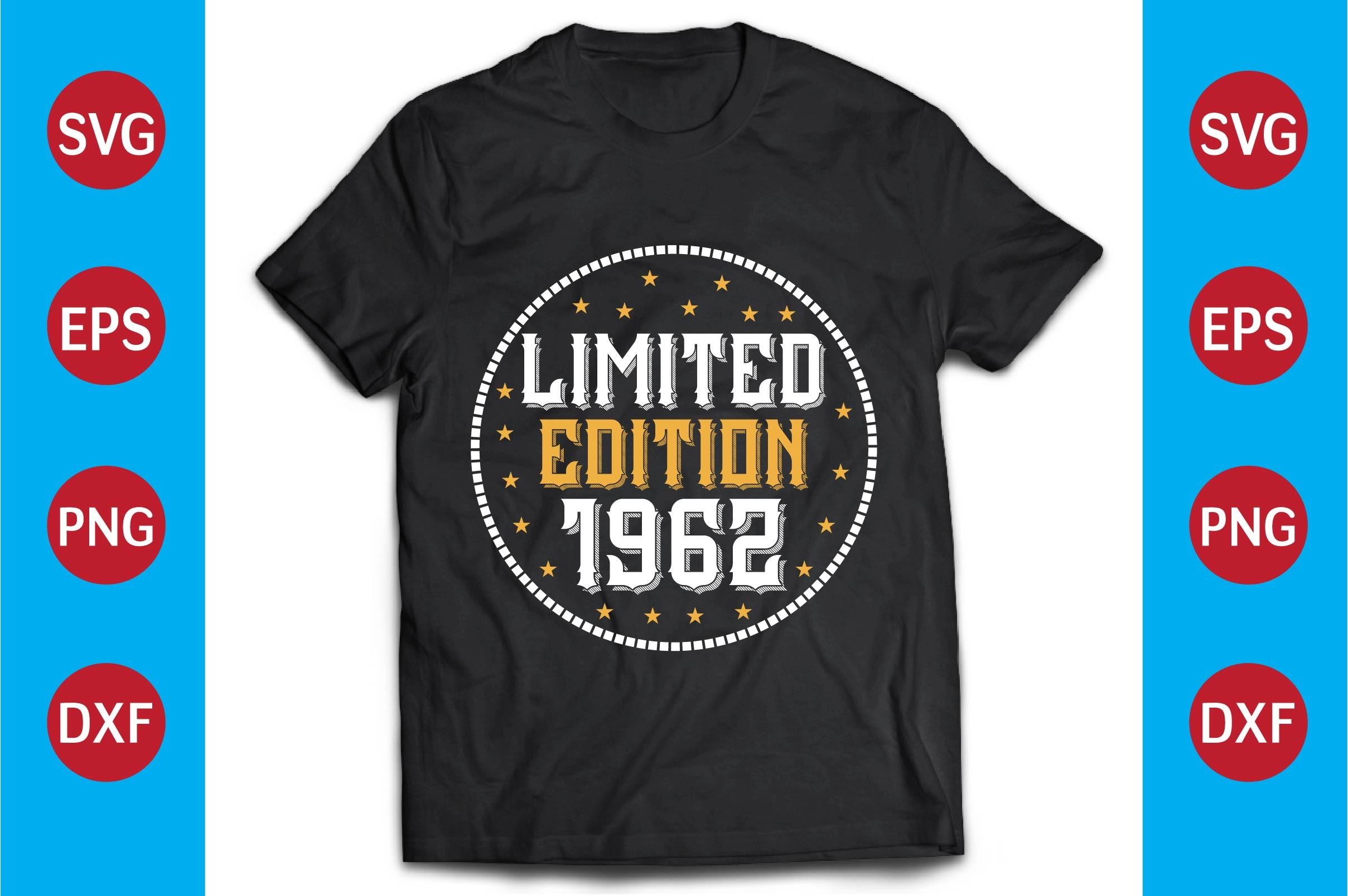 Limited Edition 1962     T-shirt Design