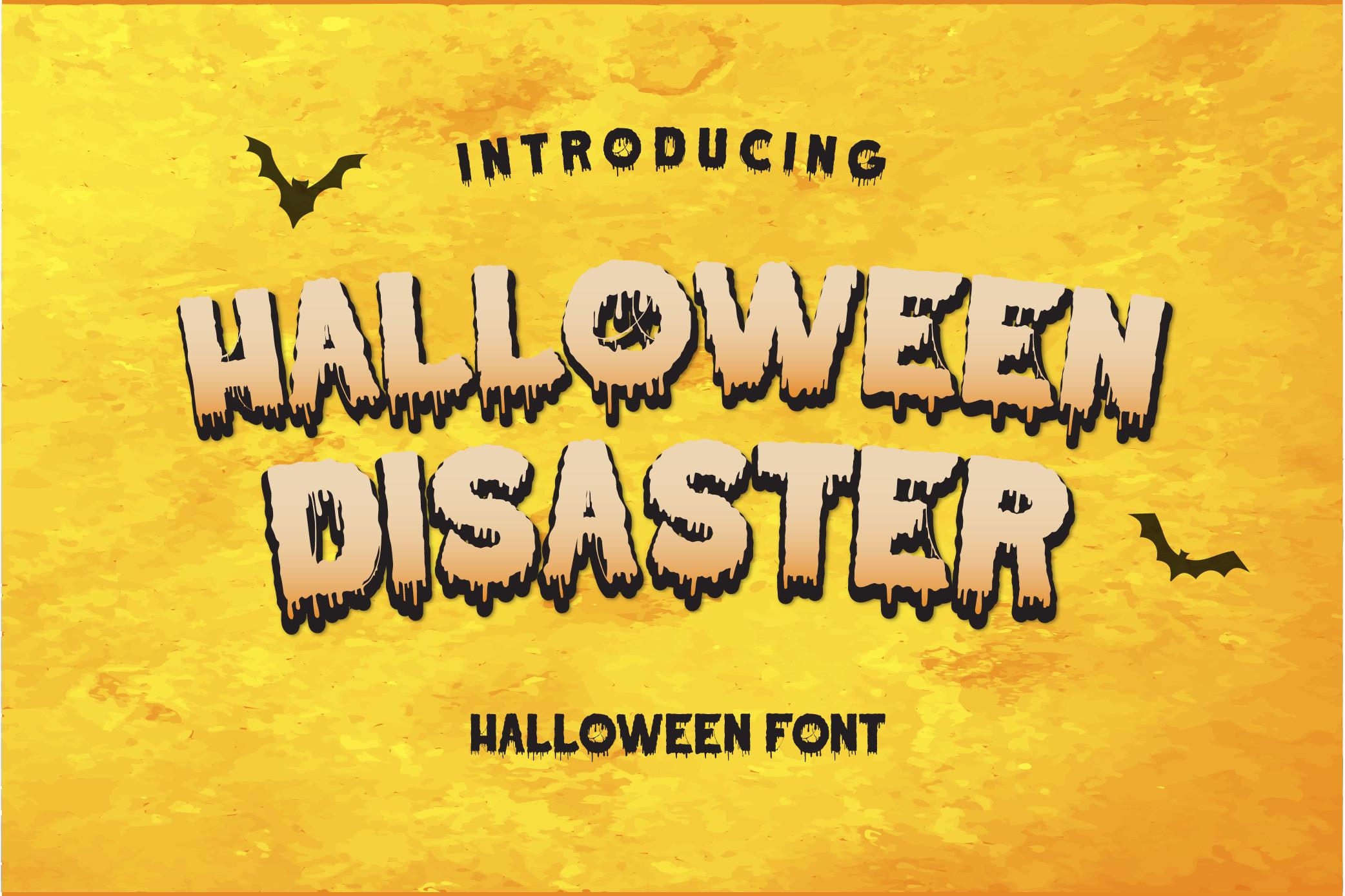 Halloween Disaster Font