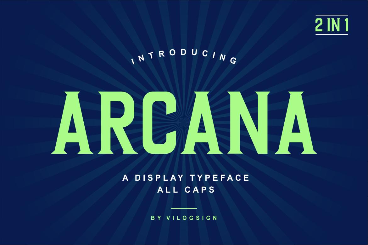 Arcana Font