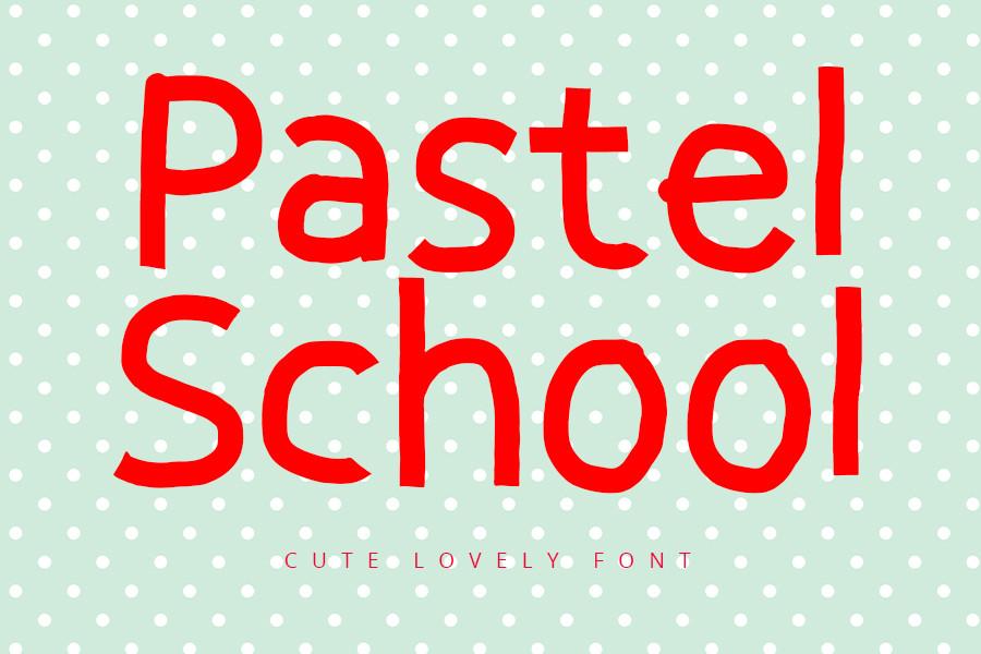 Pastel School Font