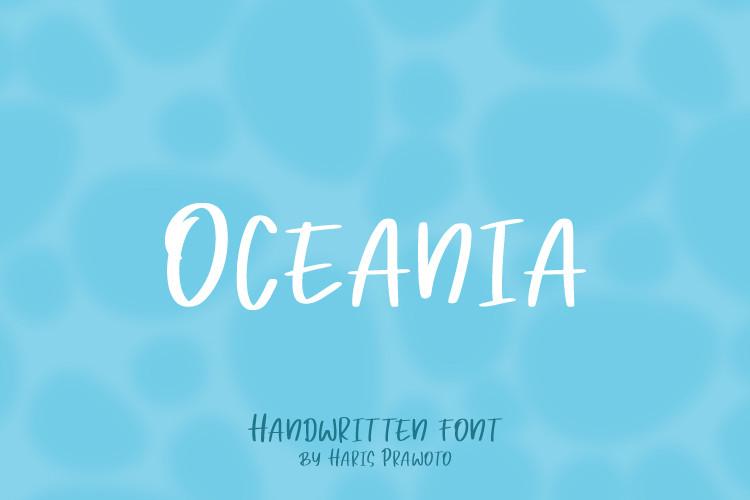 Oceania Font