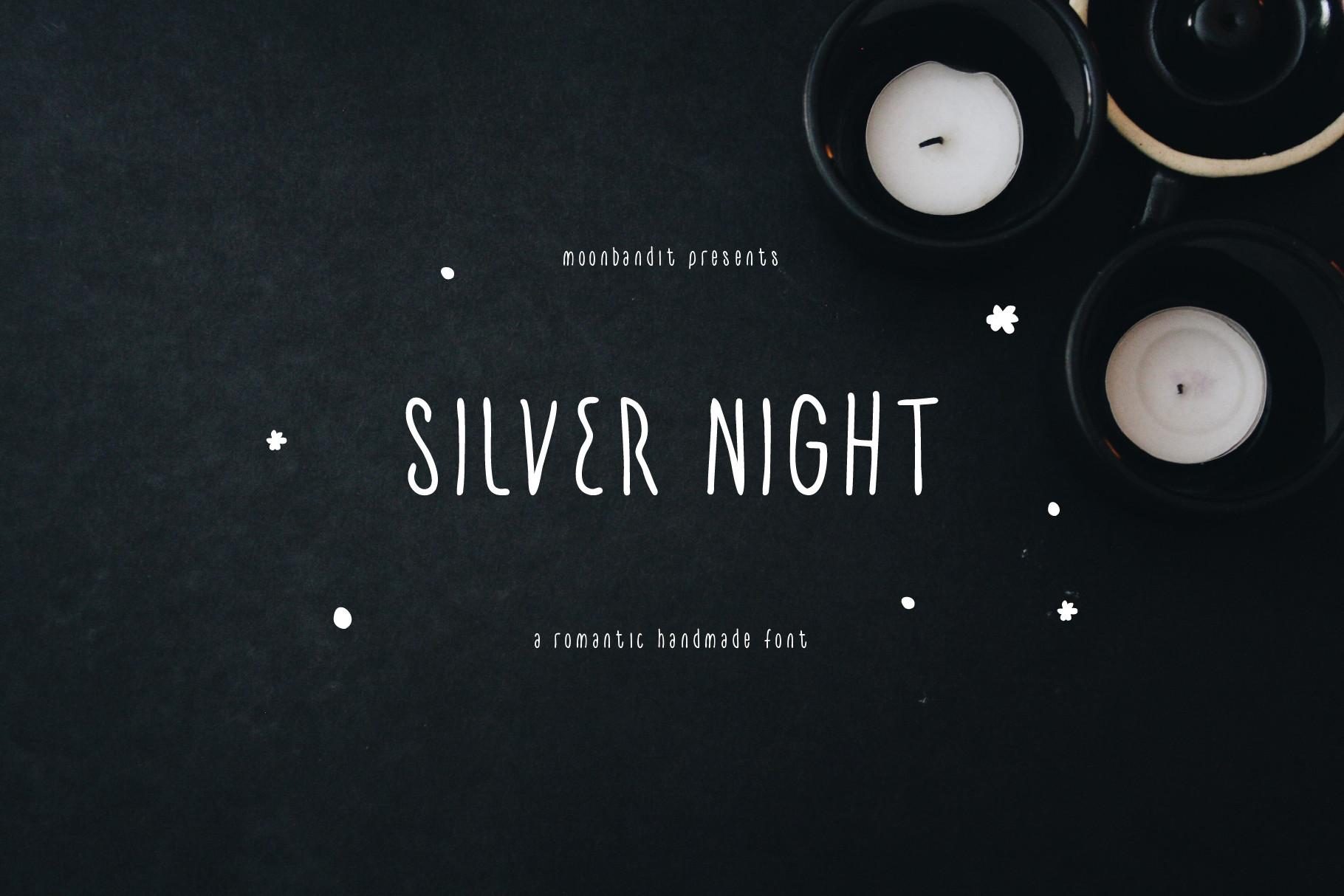 Silver Night Font