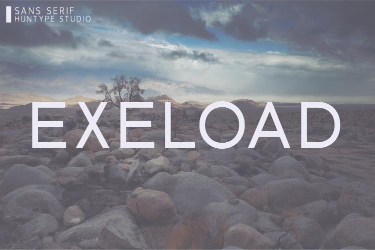 Exeload Font