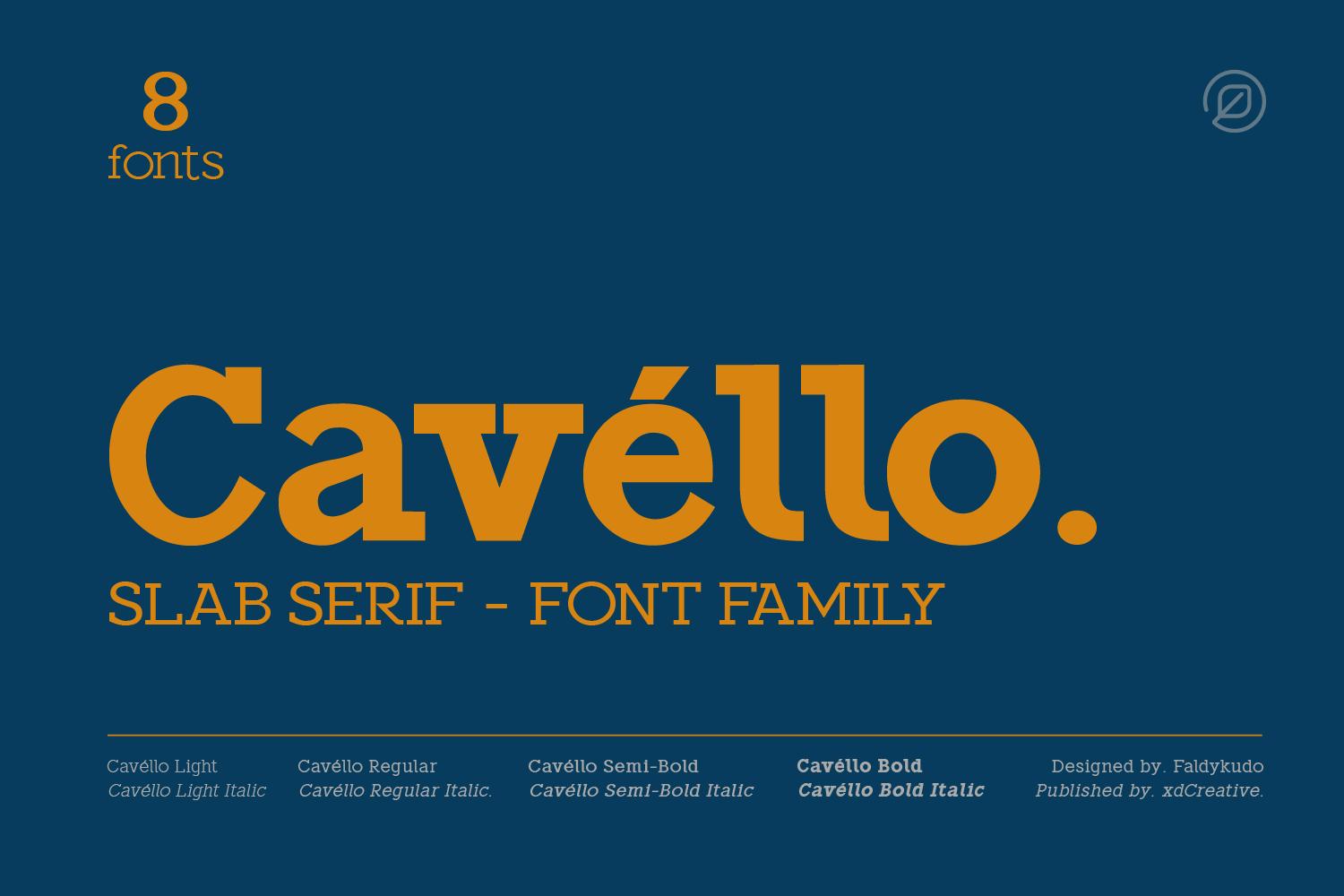 Cavéllo Font