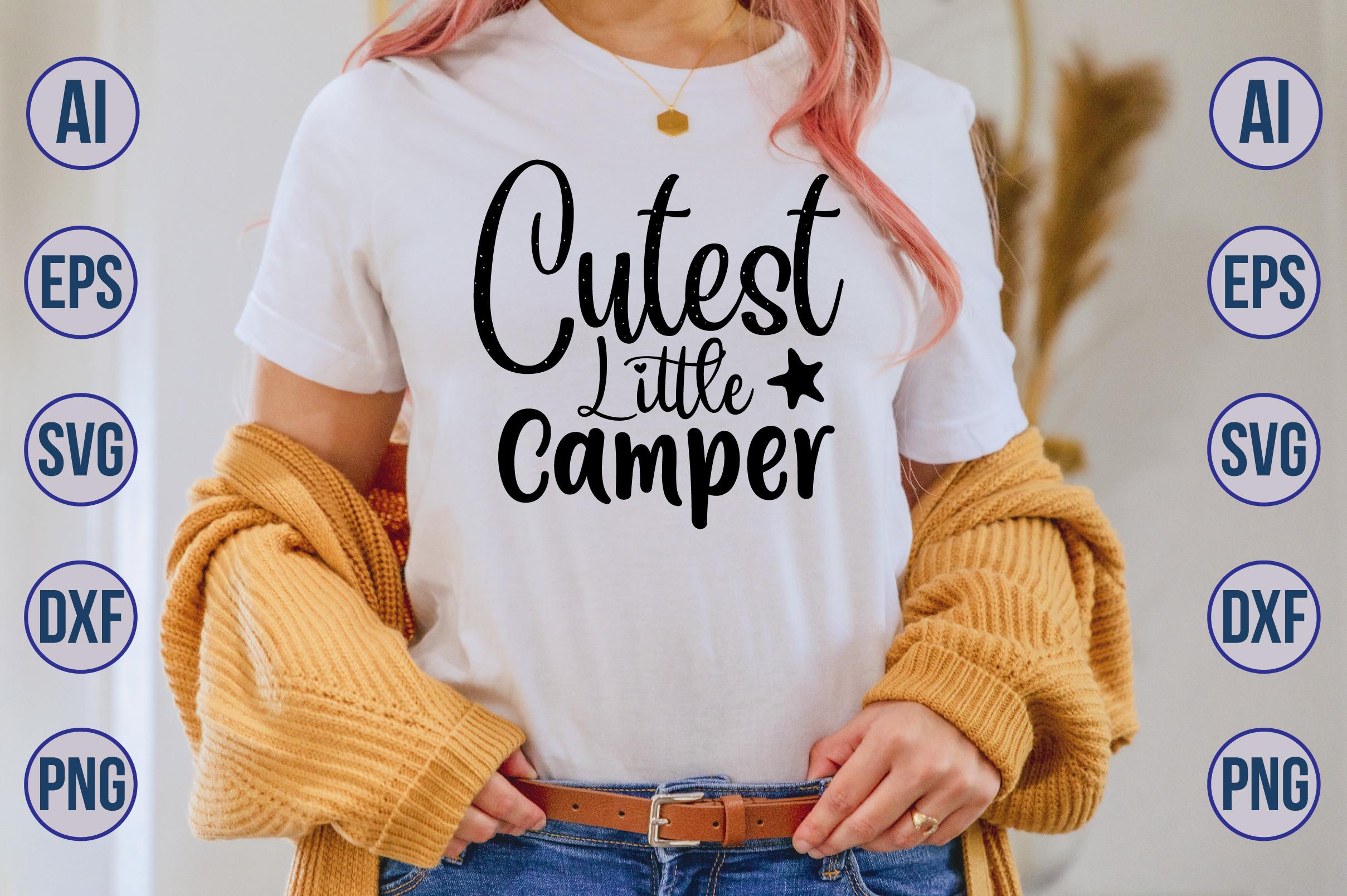 Cutest Little Camper SVG