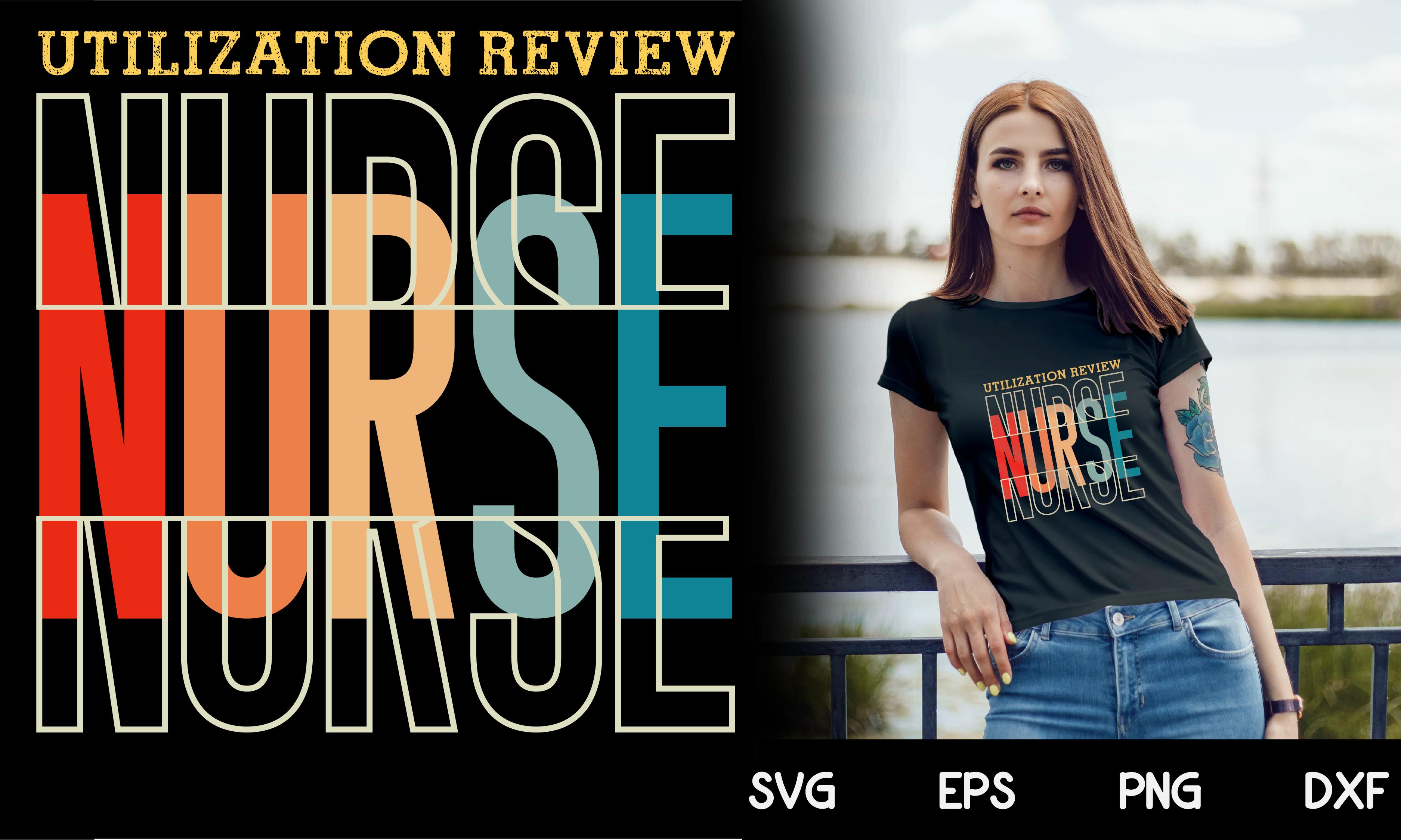 Utilization Review Nurse Vintage T Shirt