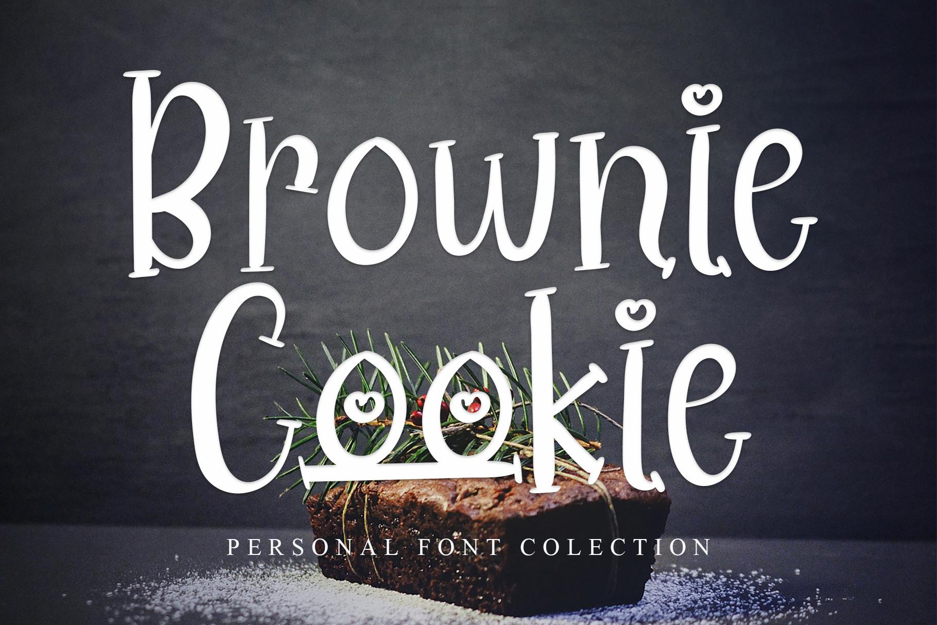 Brownie Cookie Font