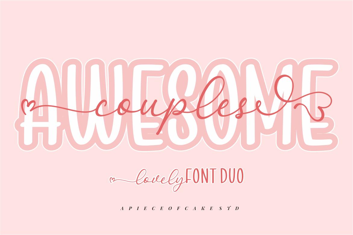 Awesome Couples Font